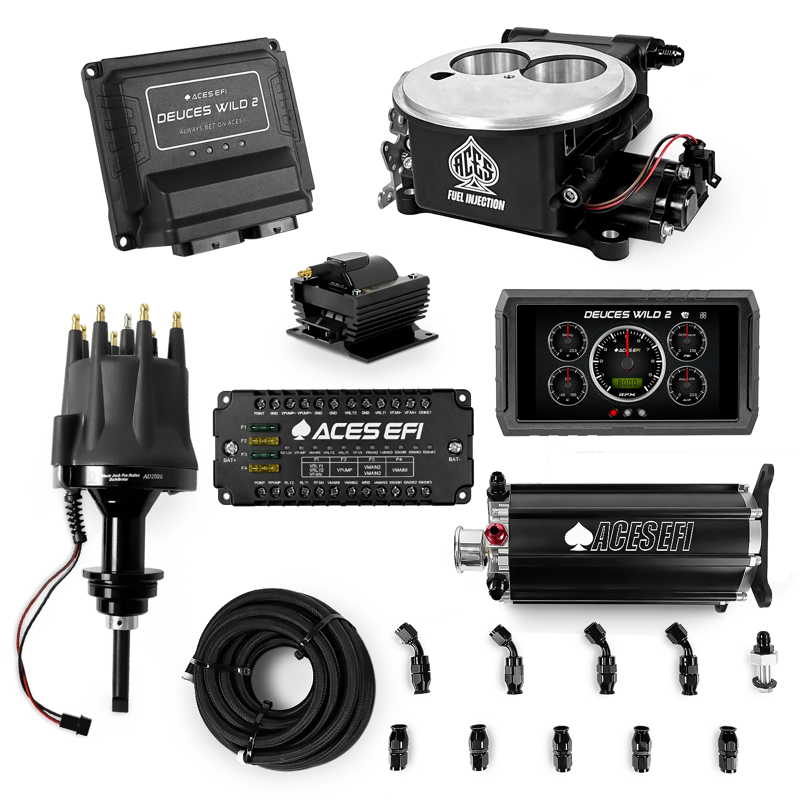 Kits maestros Deuces Wild 2 (Negro)