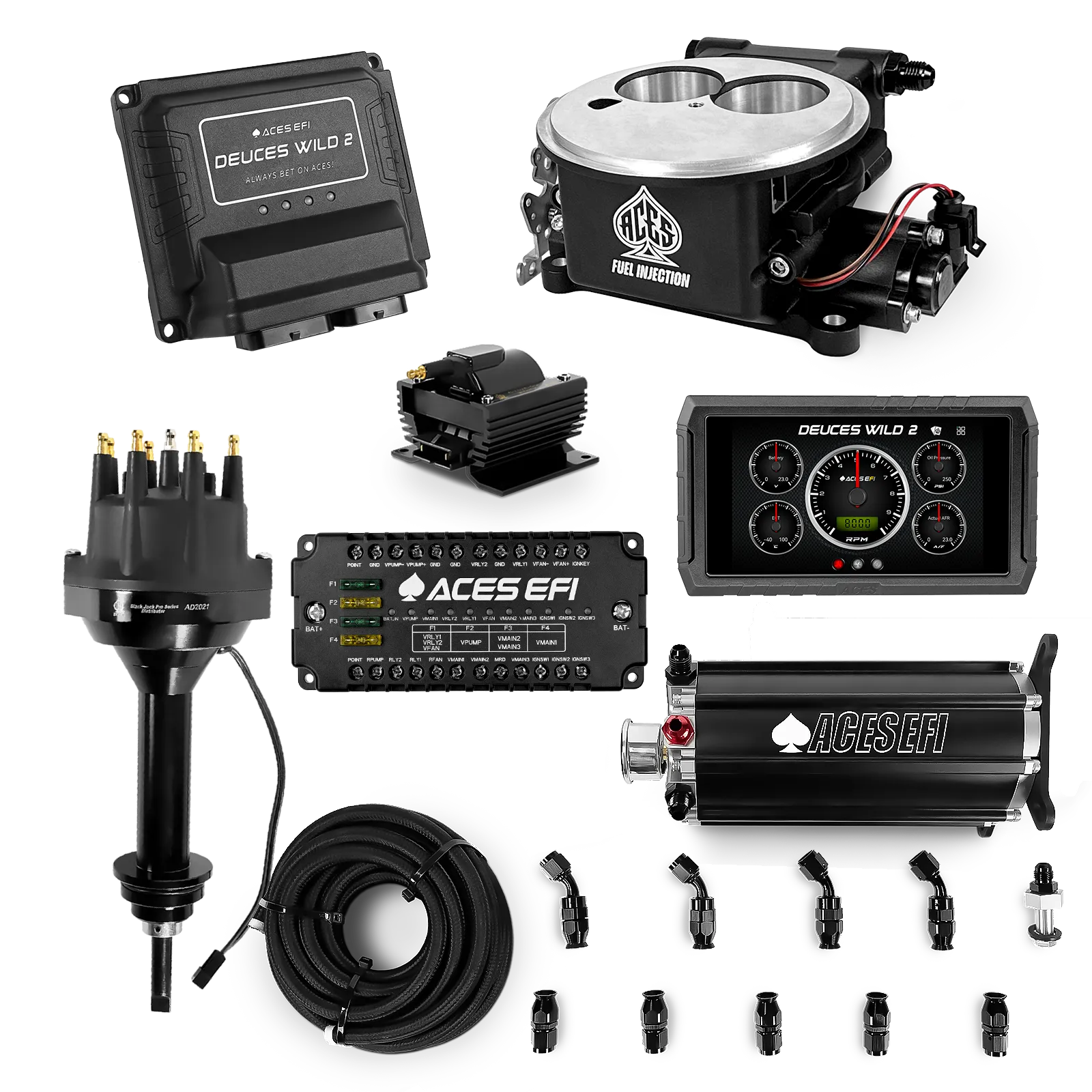 Kits maestros Deuces Wild 2 (Negro)