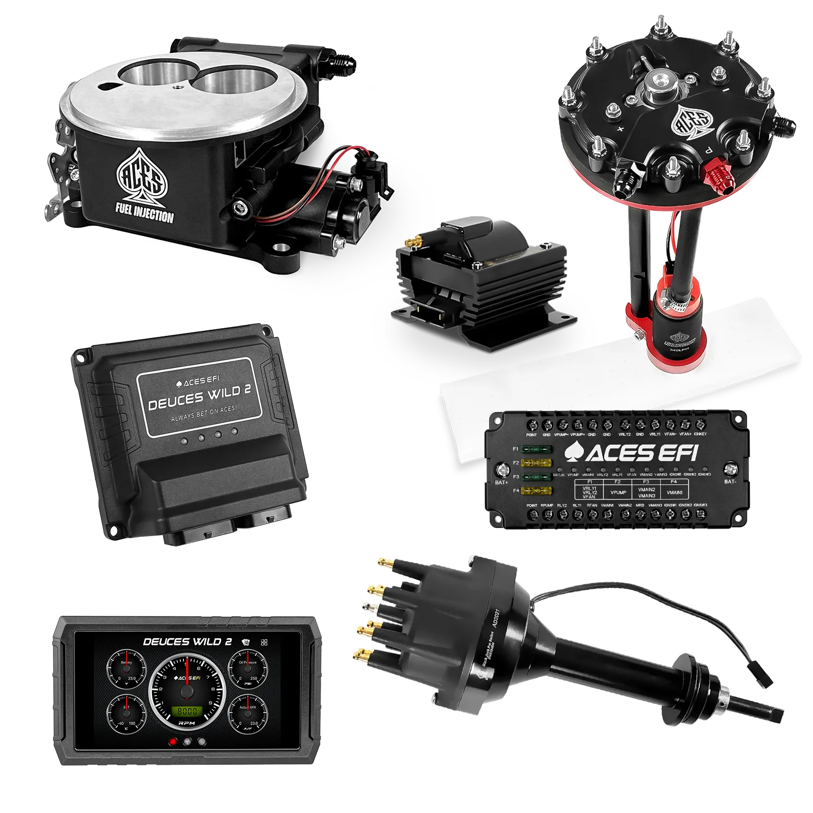 Kits maestros Deuces Wild 2 (Negro)