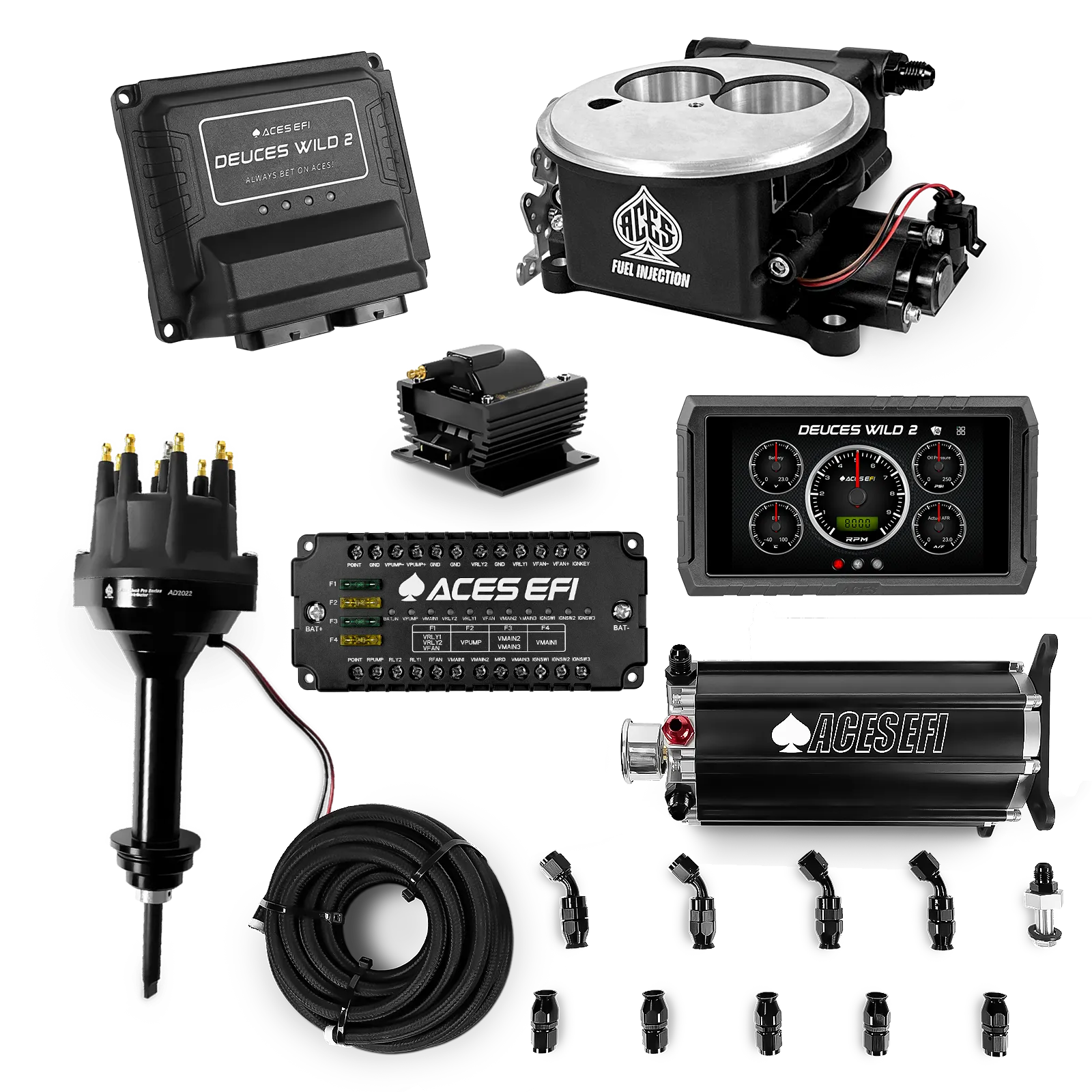 Kits maestros Deuces Wild 2 (Negro)