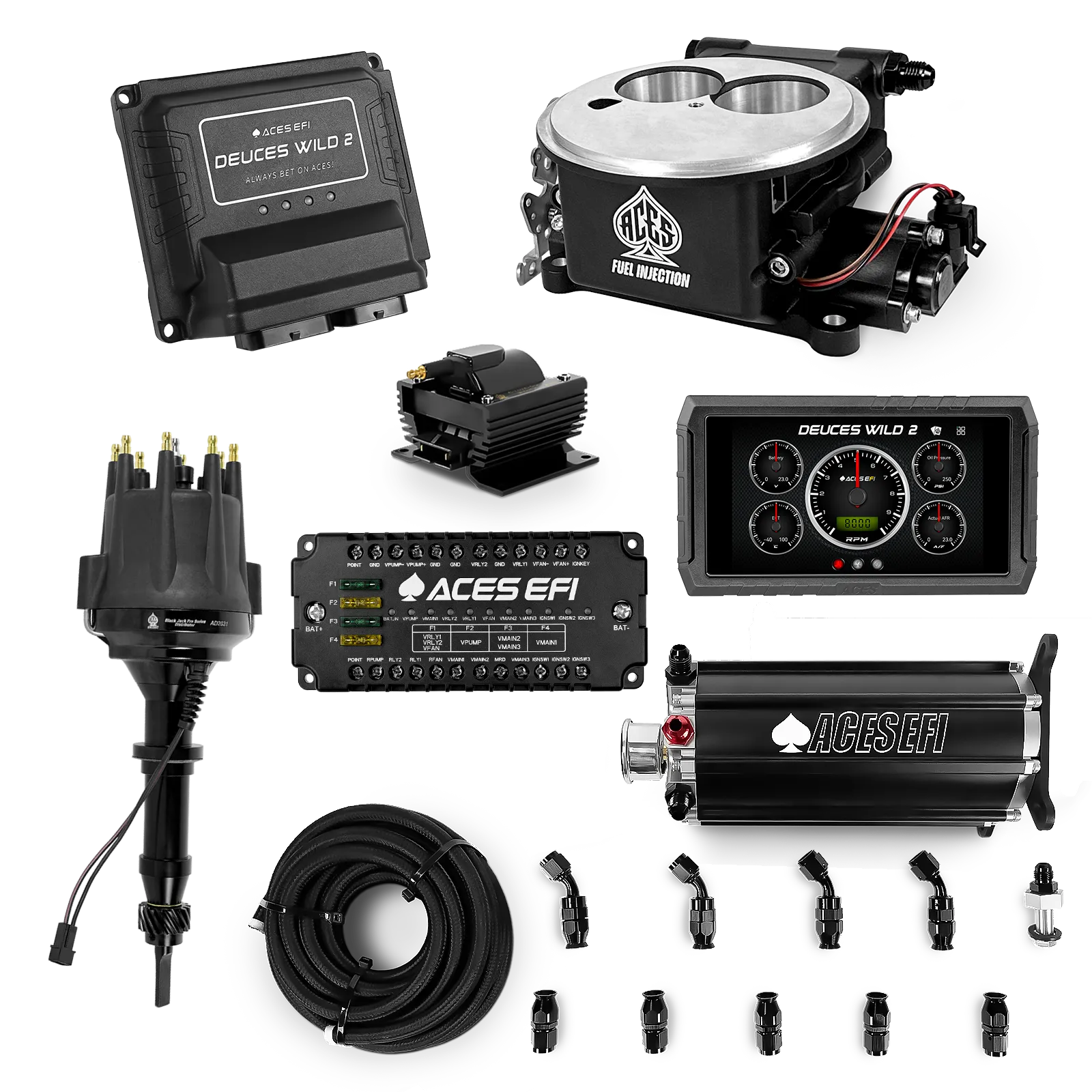 Kits maestros Deuces Wild 2 (Negro)