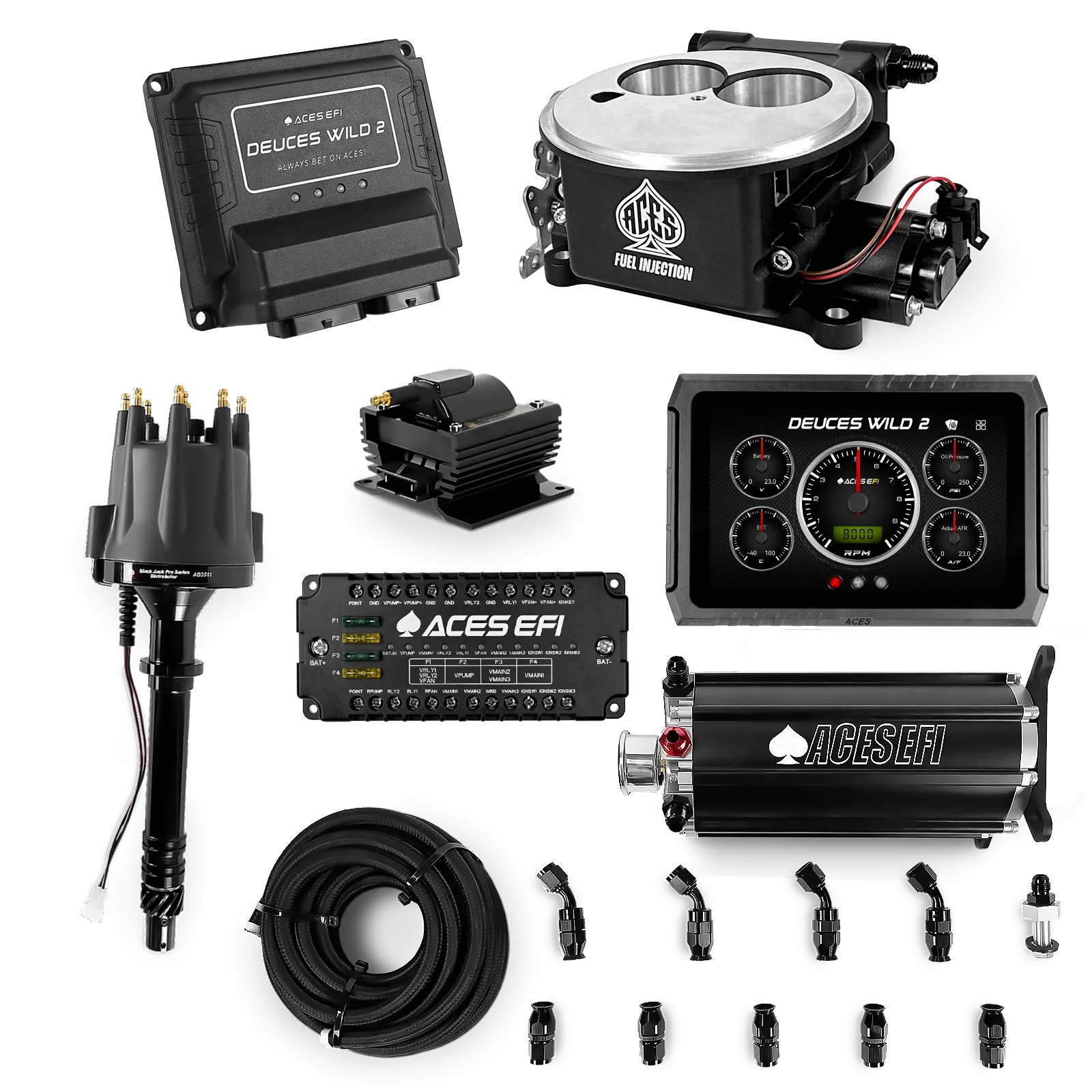 Kits maestros Deuces Wild 2 (Negro)