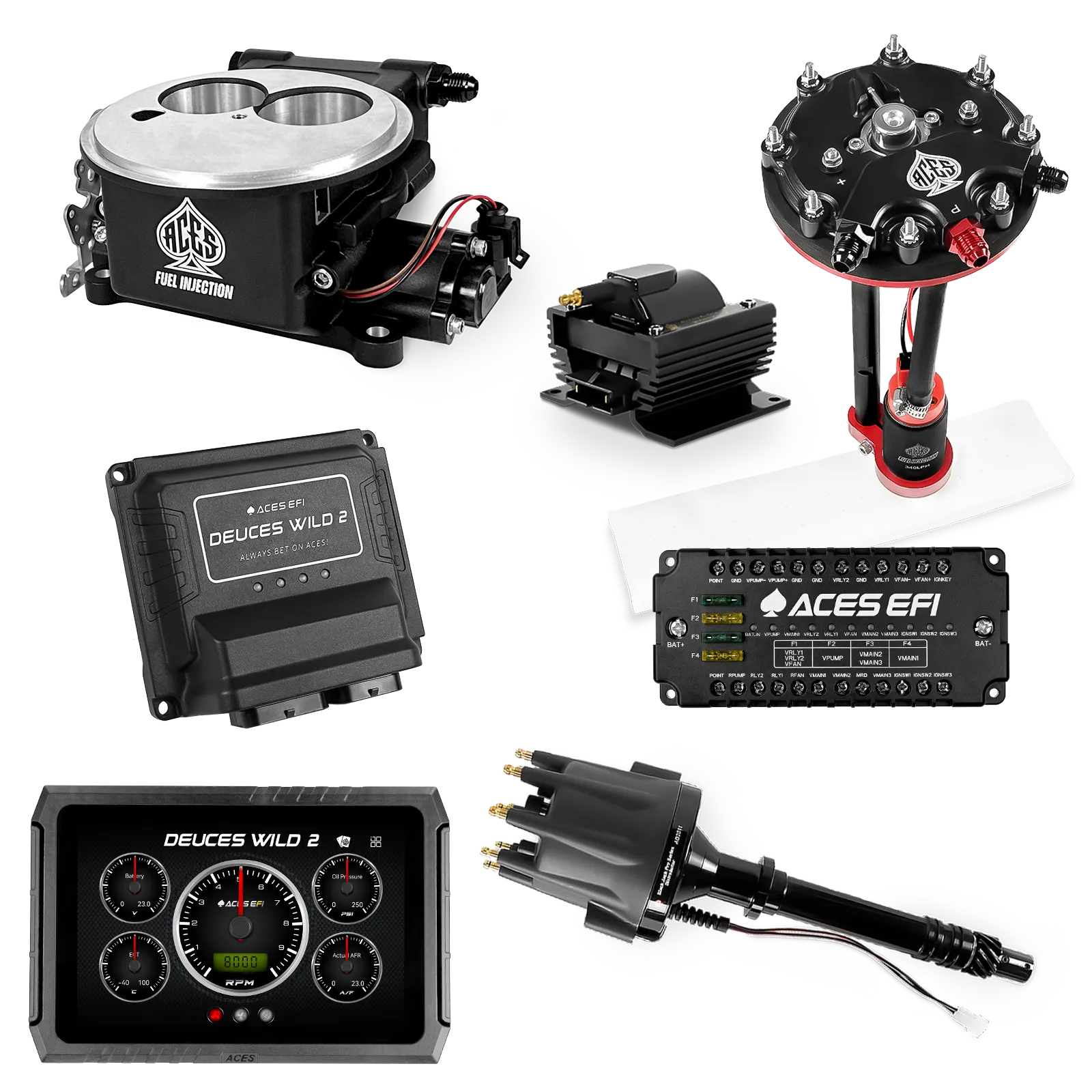 Kits maestros Deuces Wild 2 (Negro)