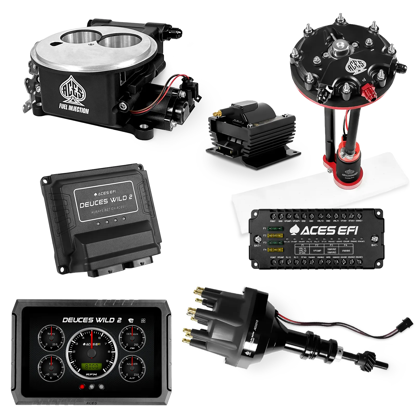 Kits maestros Deuces Wild 2 (Negro)