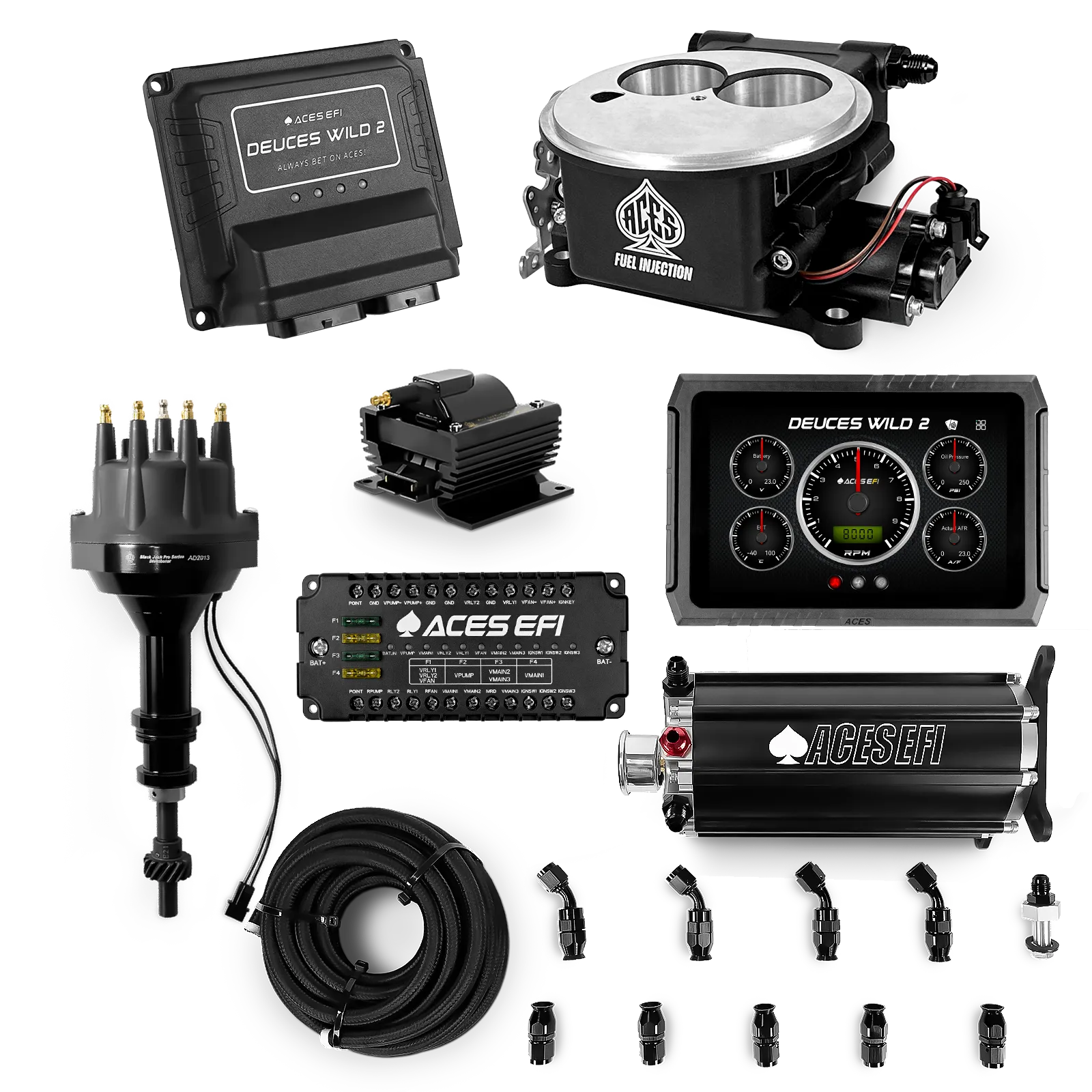 Kits maestros Deuces Wild 2 (Negro)