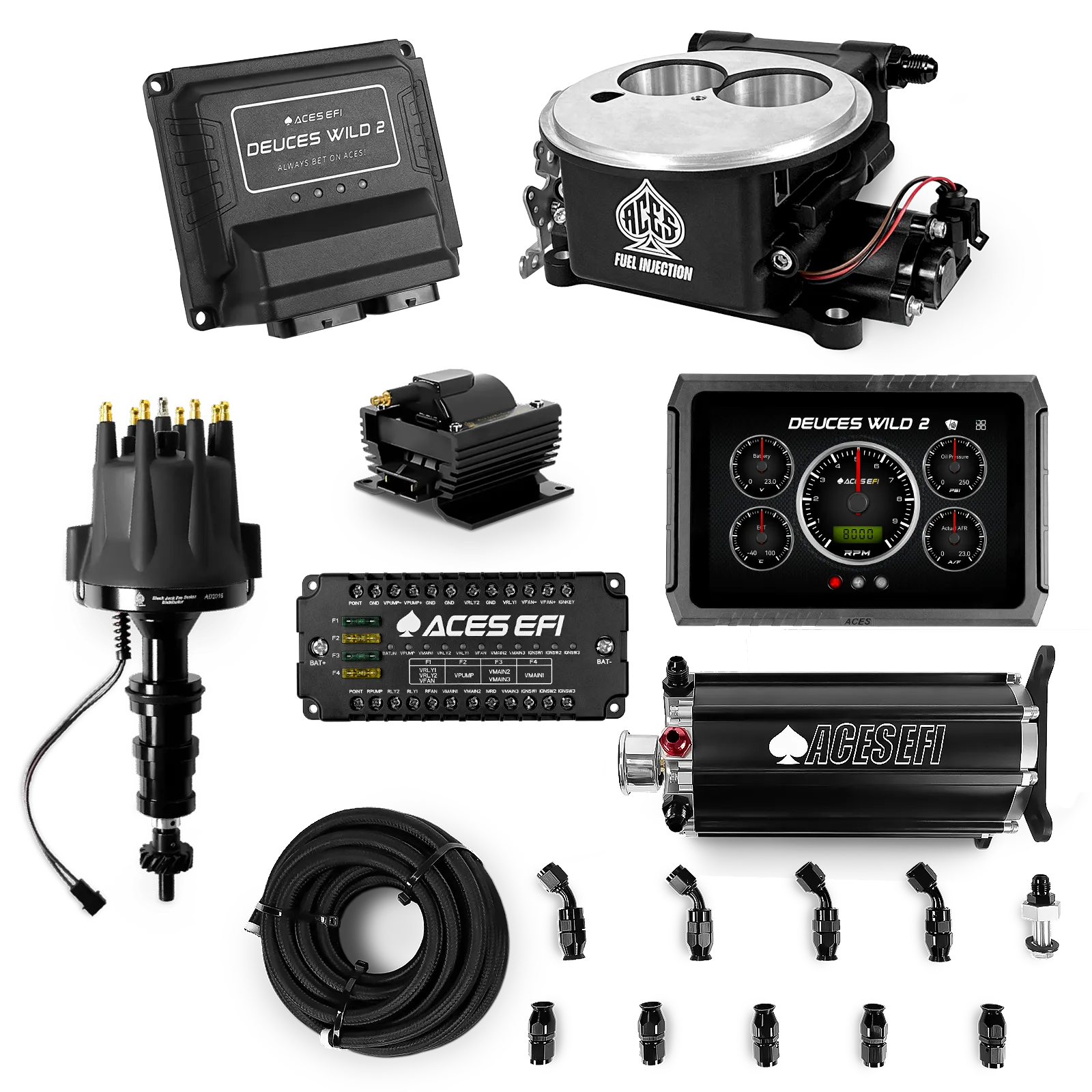 Kits maestros Deuces Wild 2 (Negro)