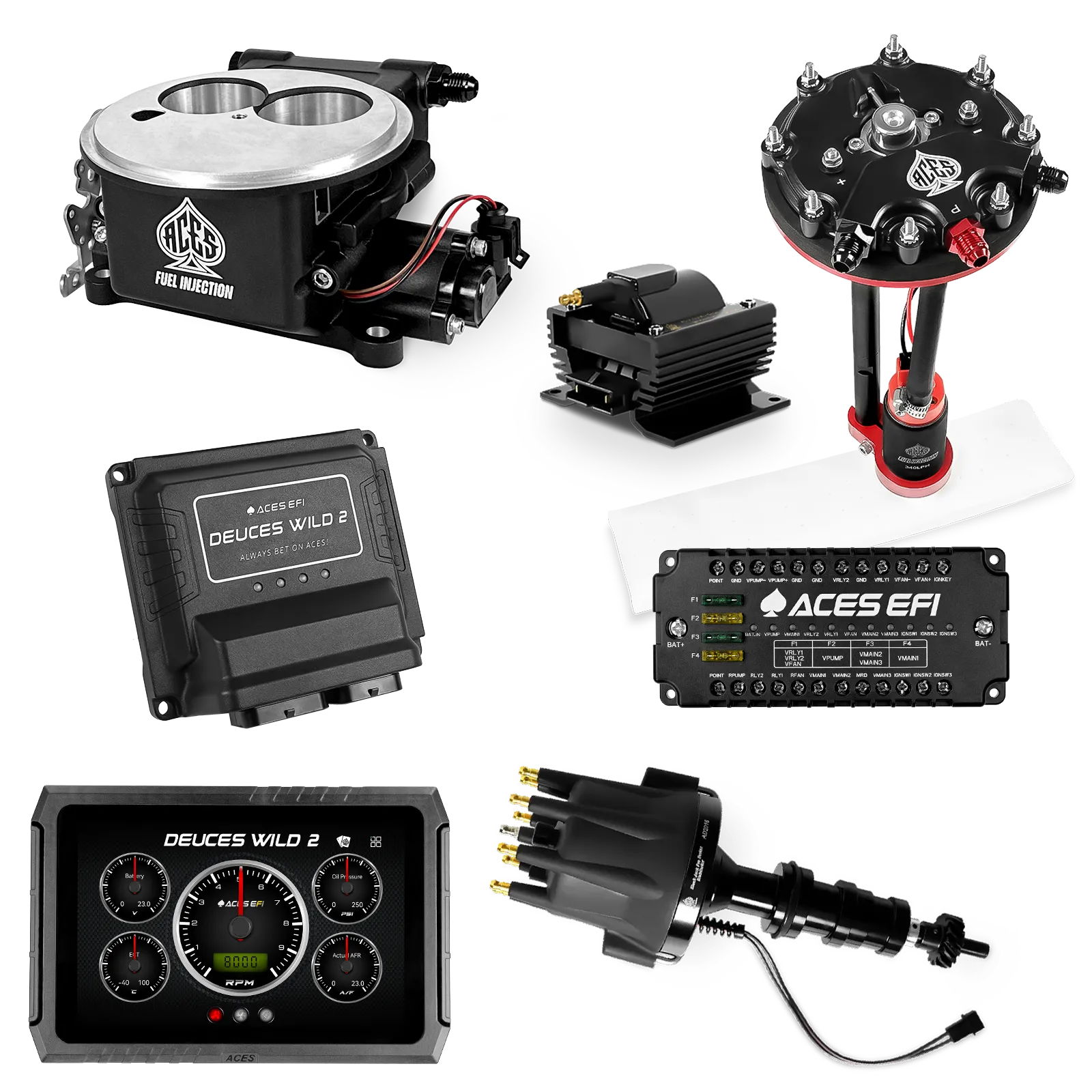 Kits maestros Deuces Wild 2 (Negro)