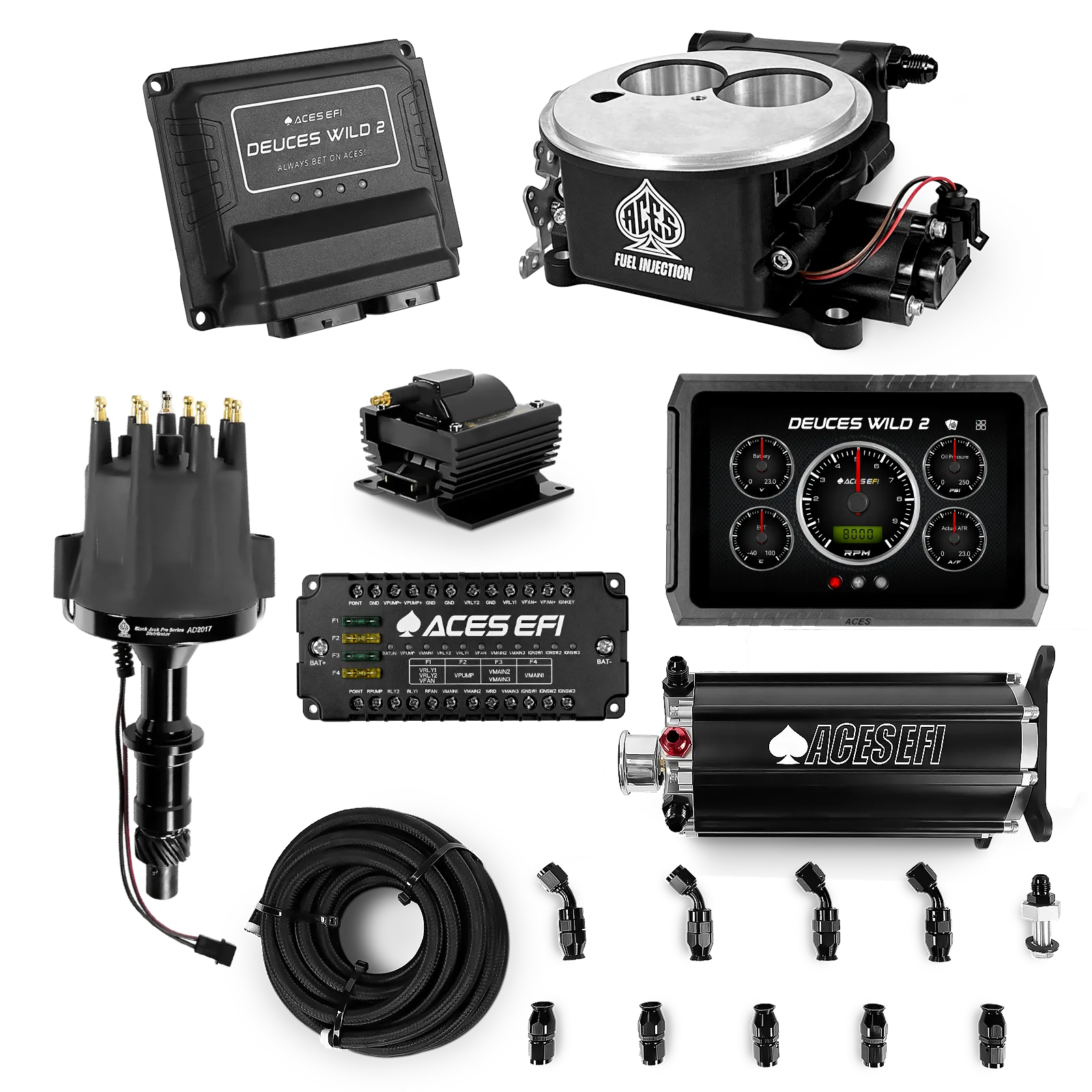 Kits maestros Deuces Wild 2 (Negro)