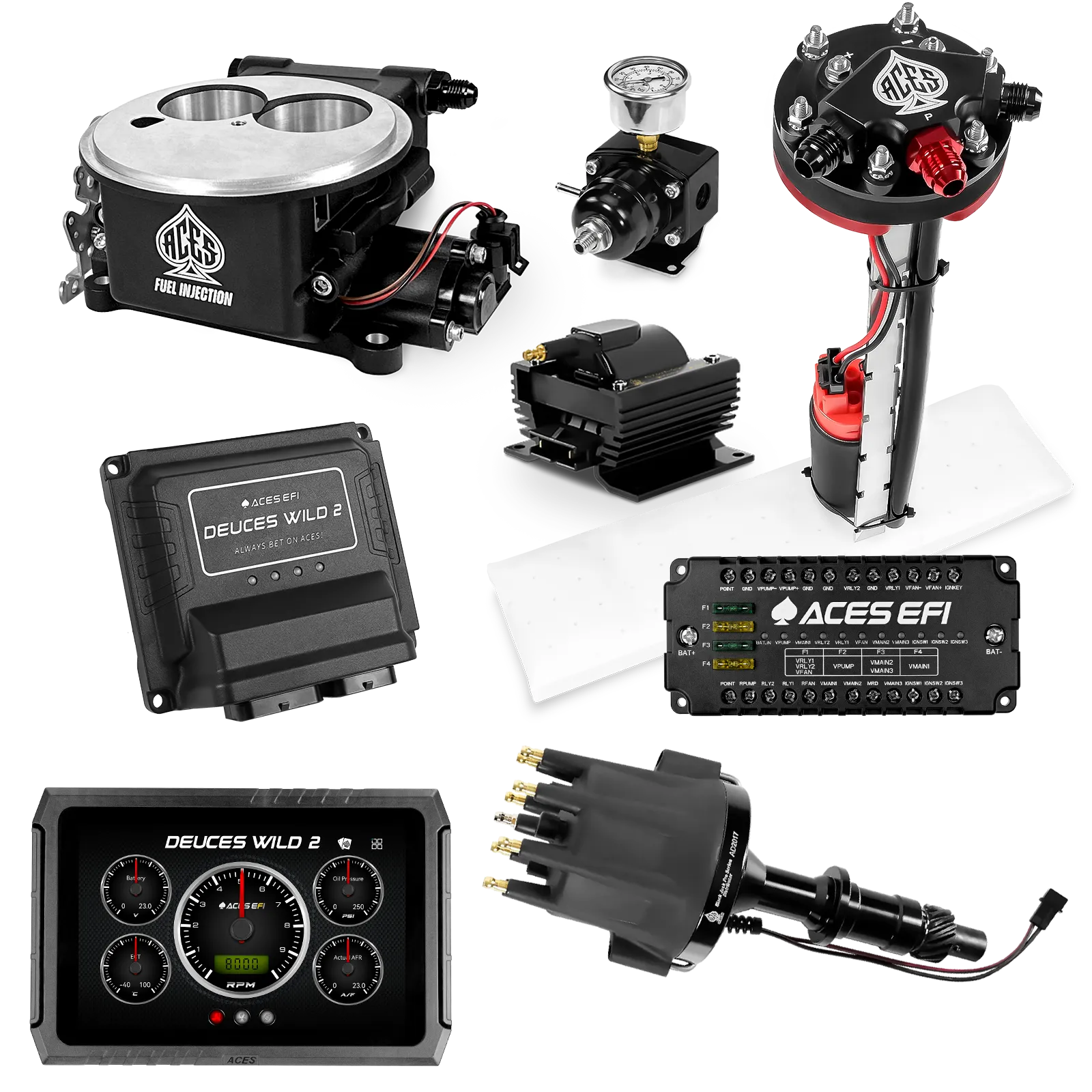 Kits maestros Deuces Wild 2 (Negro)