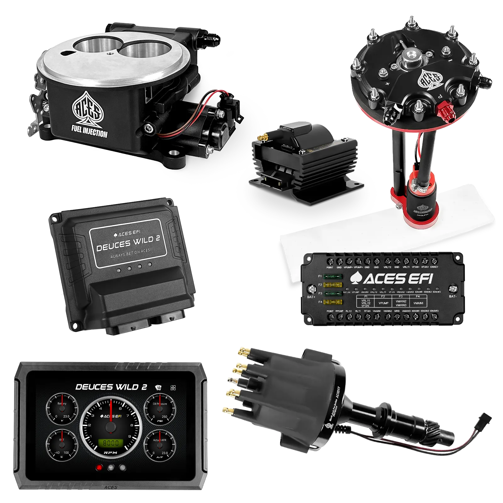 Kits maestros Deuces Wild 2 (Negro)