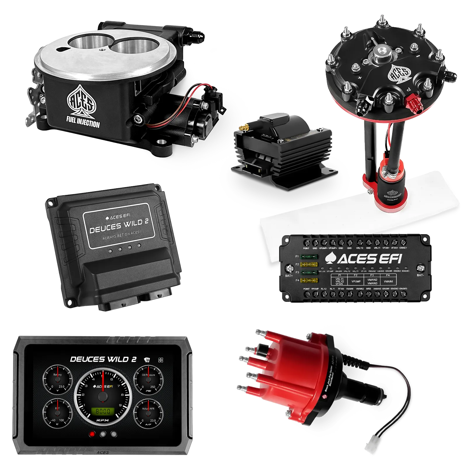 Kits maestros Deuces Wild 2 (Negro)