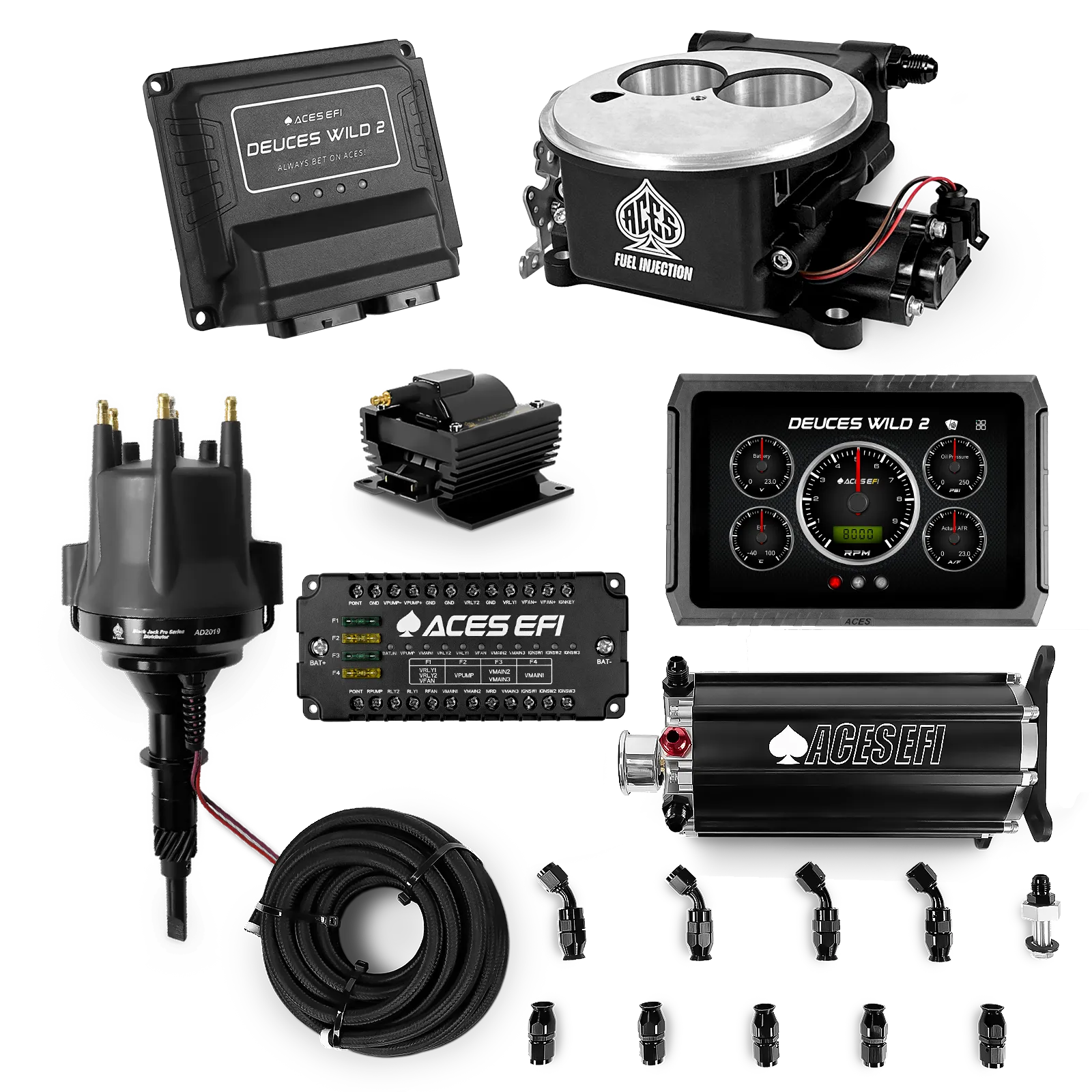 Kits maestros Deuces Wild 2 (Negro)