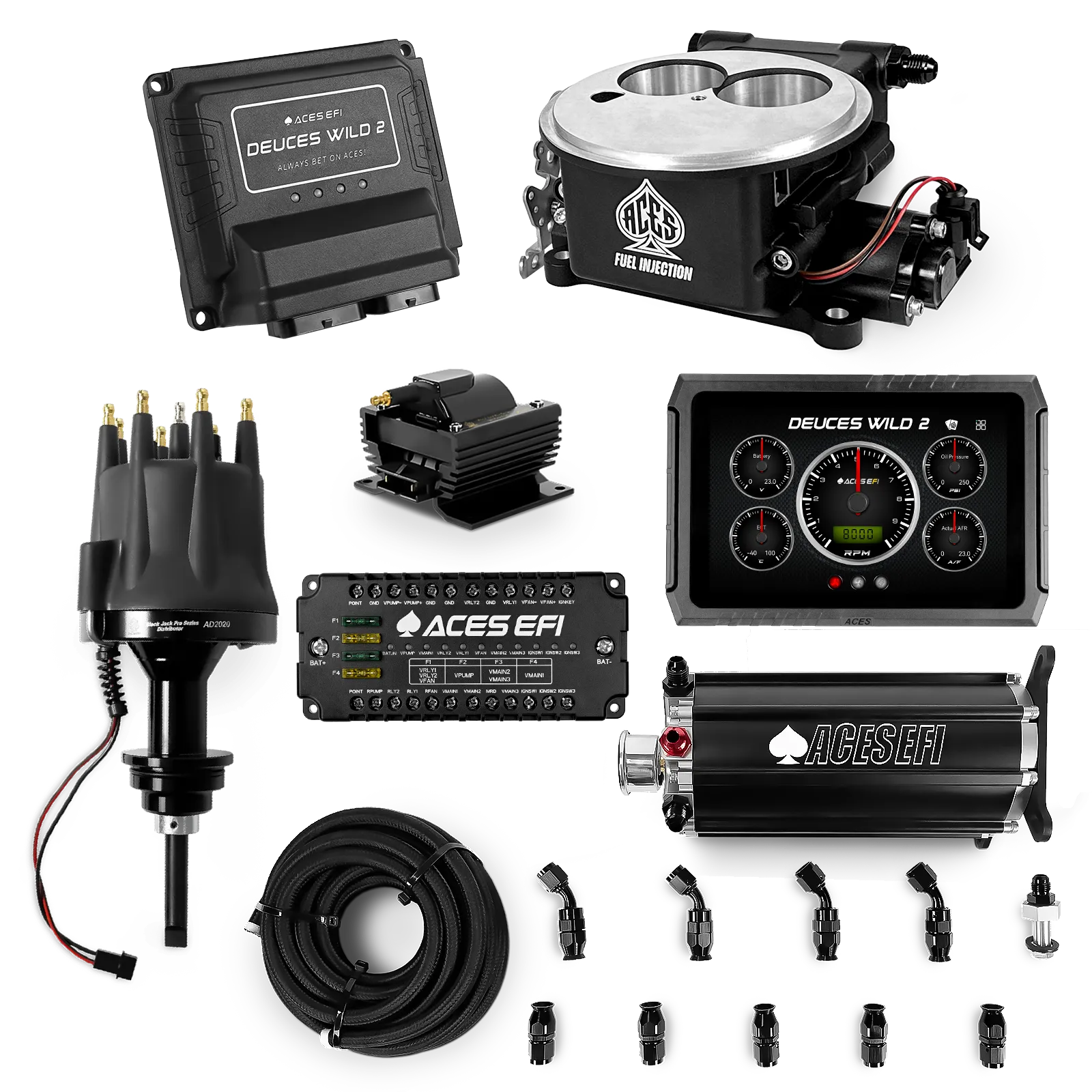 Kits maestros Deuces Wild 2 (Negro)