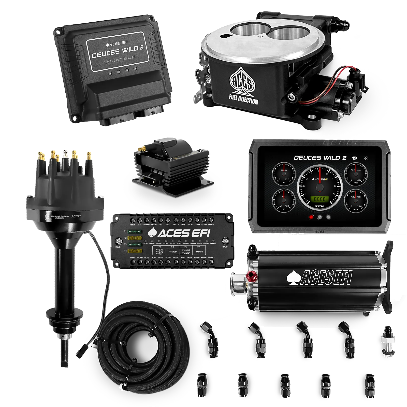 Kits maestros Deuces Wild 2 (Negro)