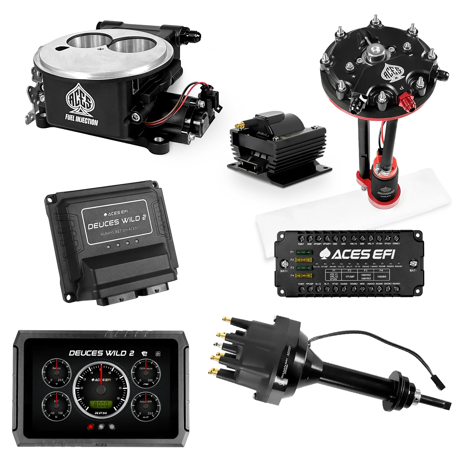 Kits maestros Deuces Wild 2 (Negro)