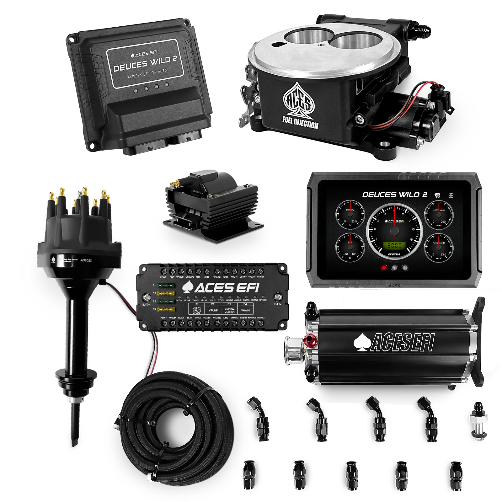 Kits maestros Deuces Wild 2 (Negro)