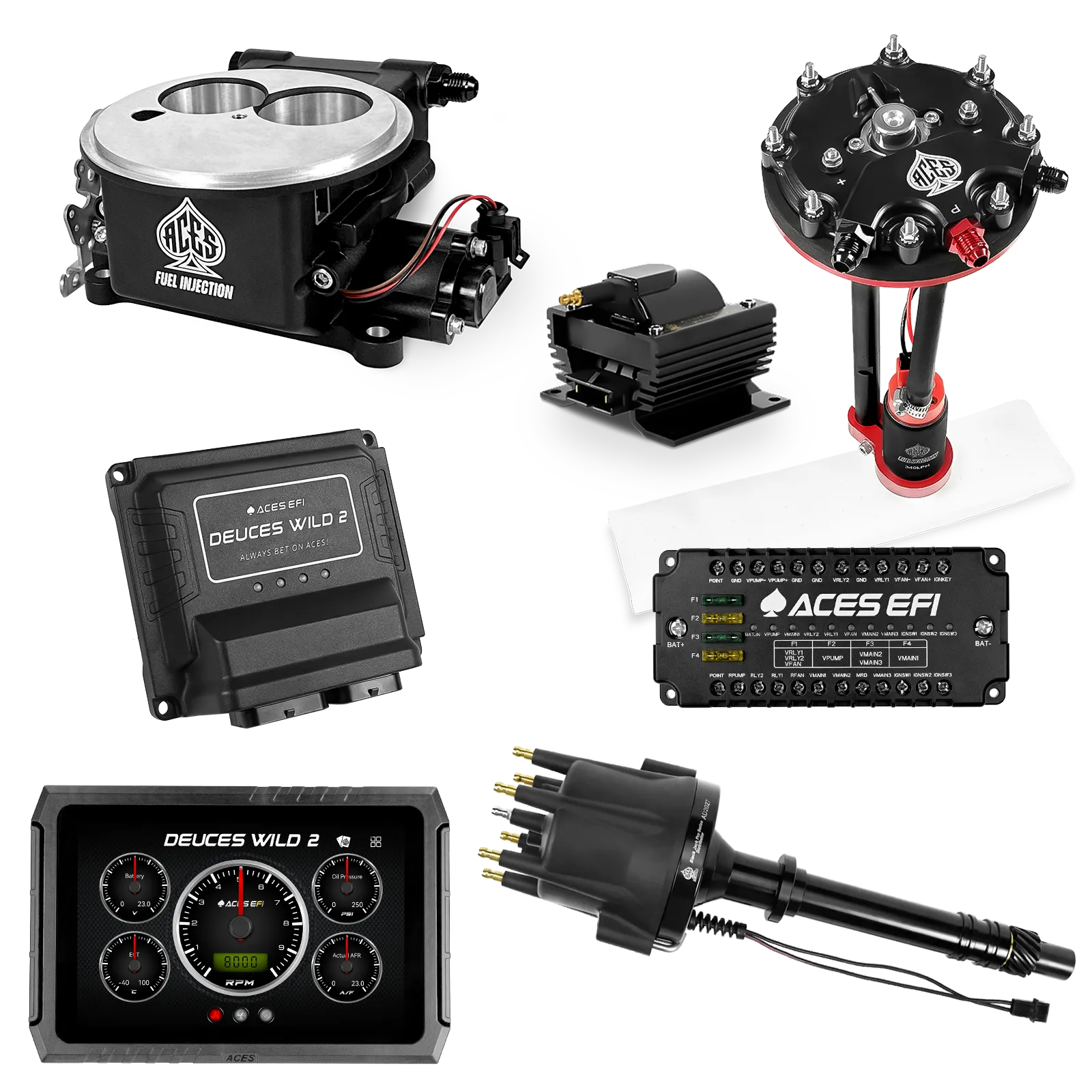 Kits maestros Deuces Wild 2 (Negro)