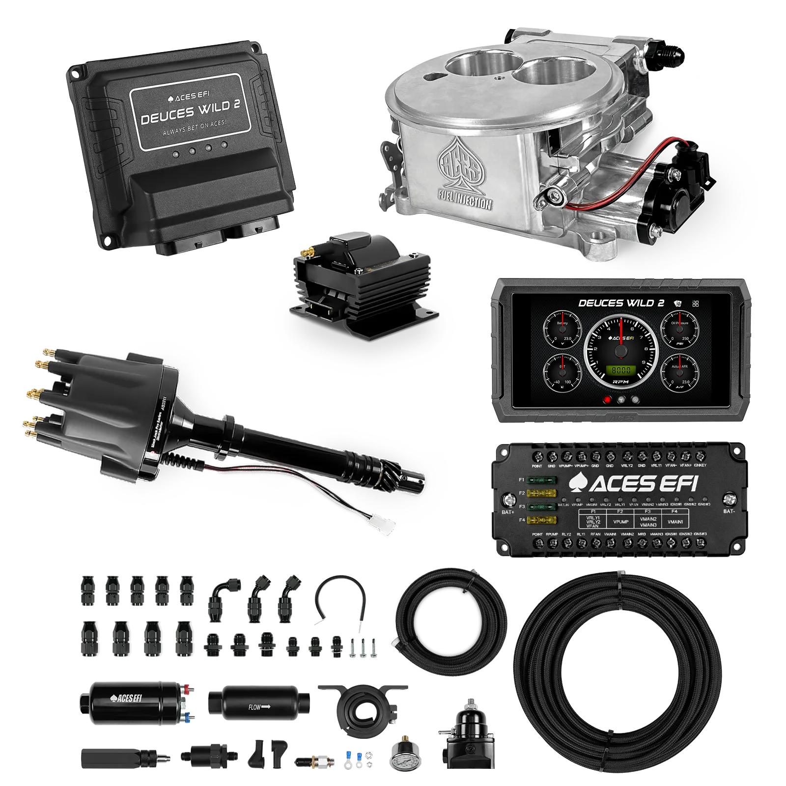 Deuces Wild 2 Master Kits (Polished)