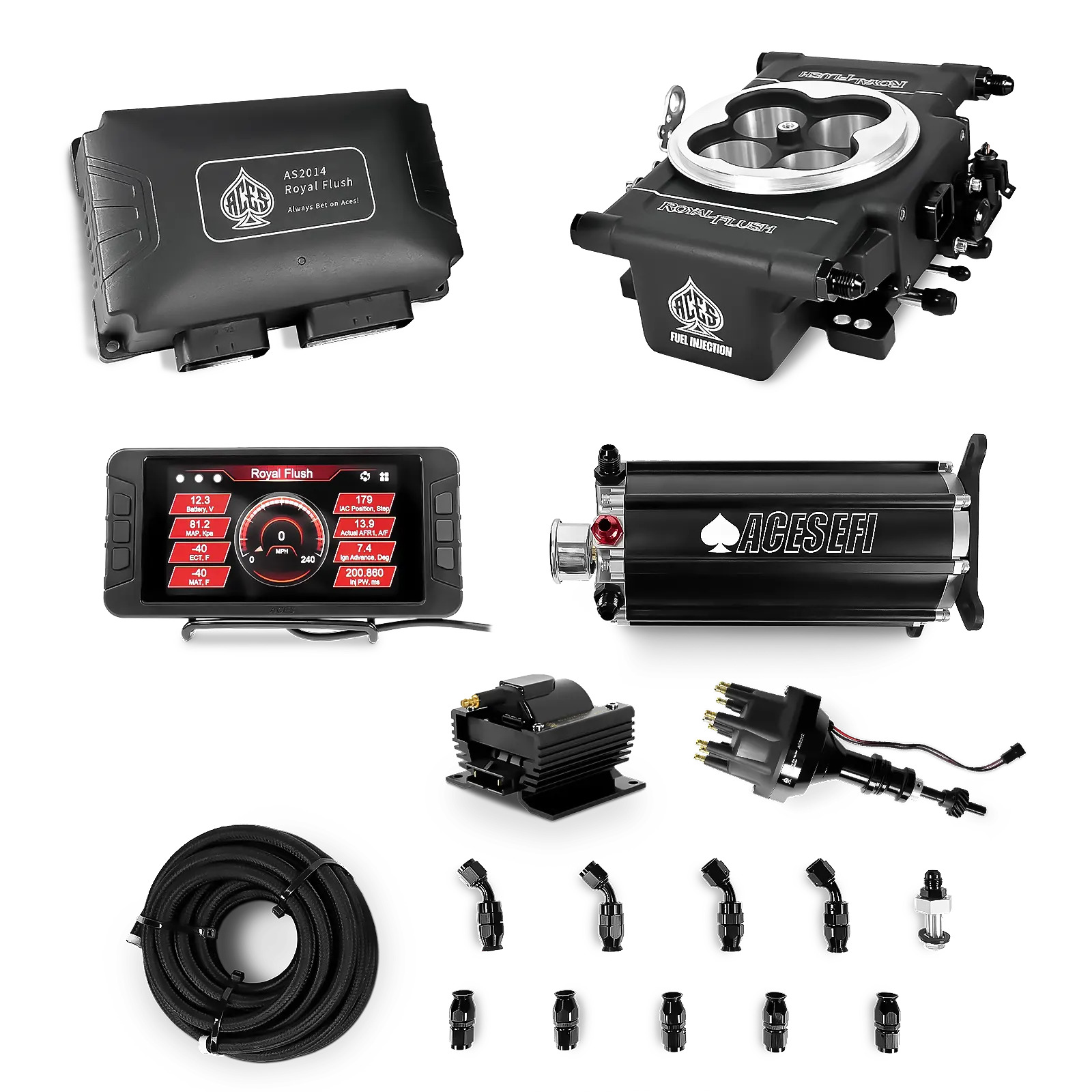 Royal Flush EFI/CDI Master Kits (Black)