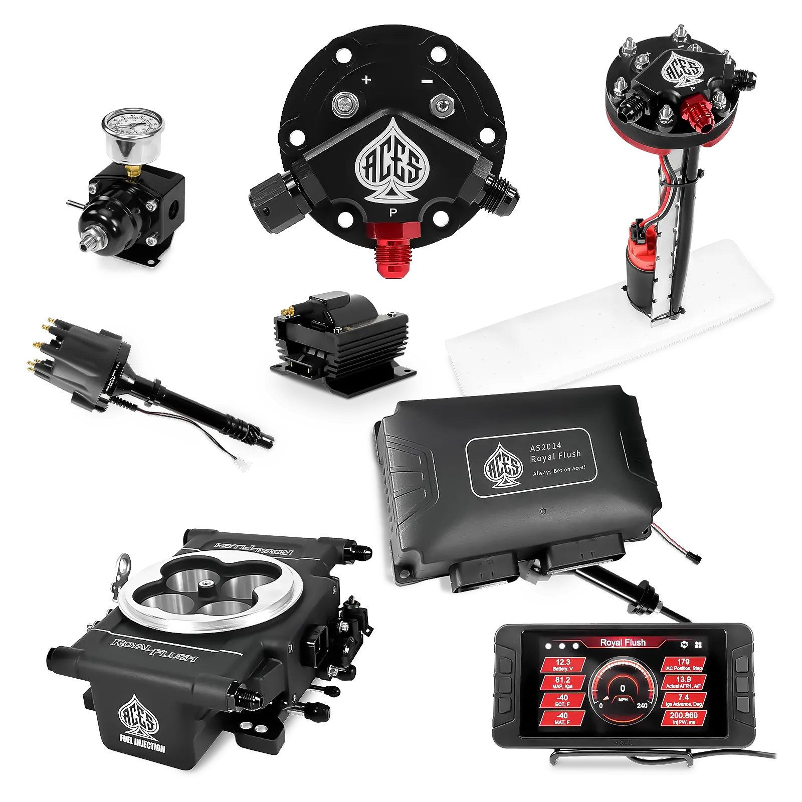 Royal Flush EFI/CDI Master Kits (Black)