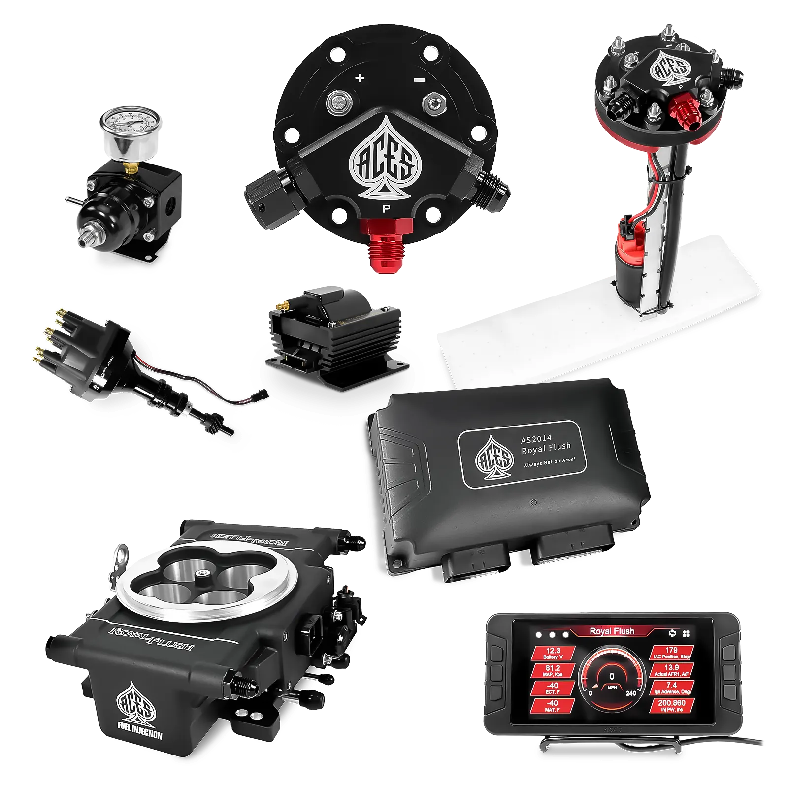 Royal Flush EFI/CDI Master Kits (Black)