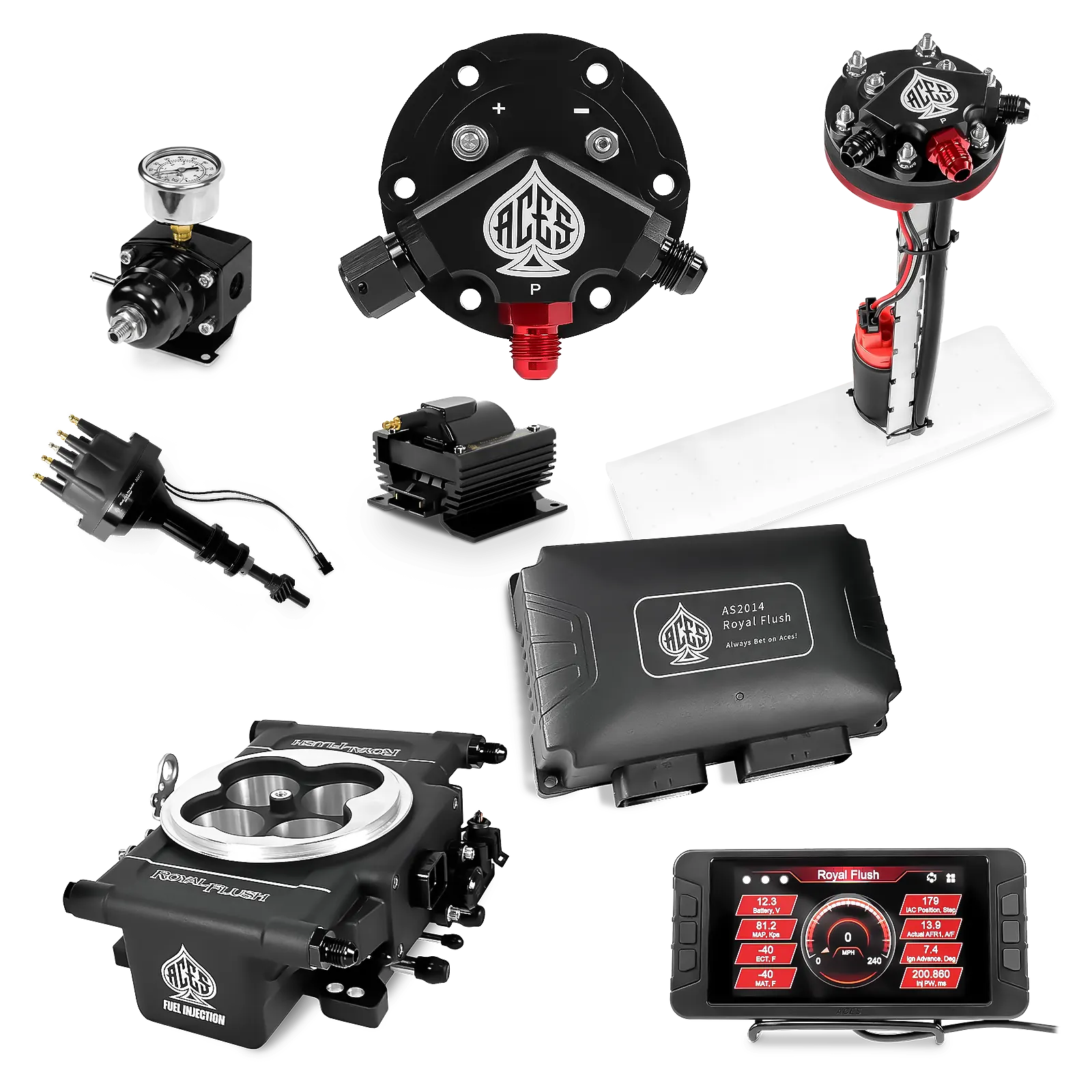 Royal Flush EFI/CDI Master Kits (Black)