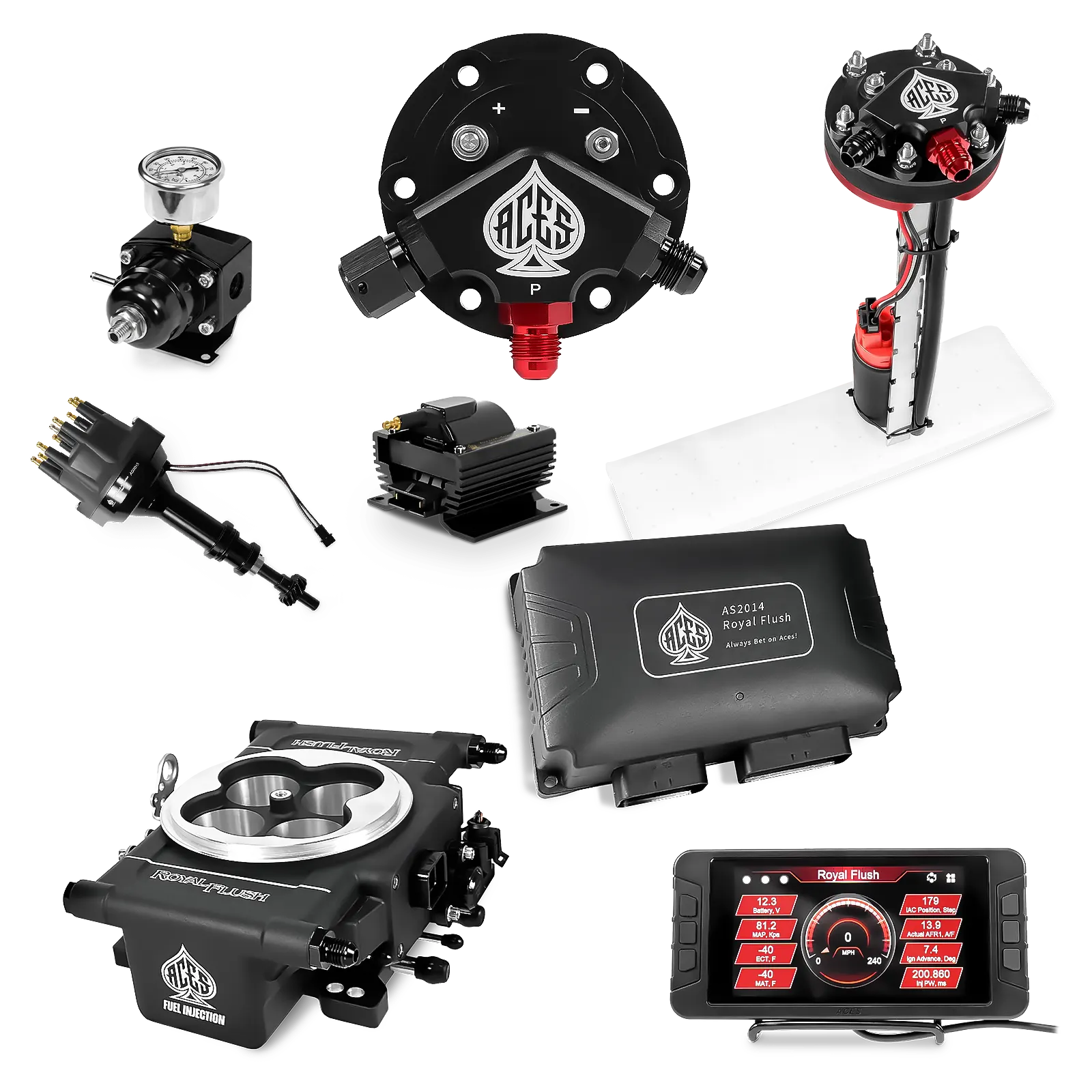 Royal Flush EFI/CDI Master Kits (Black)