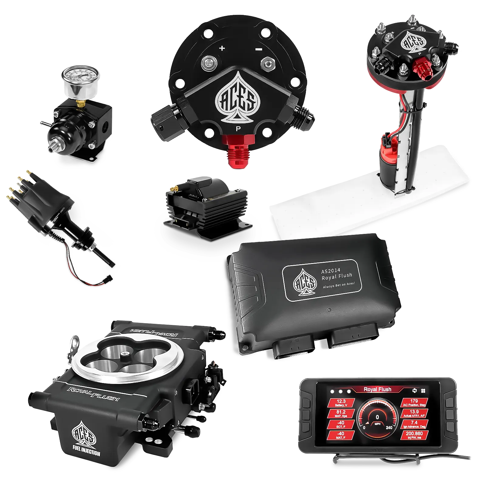 Royal Flush EFI/CDI Master Kits (Black)