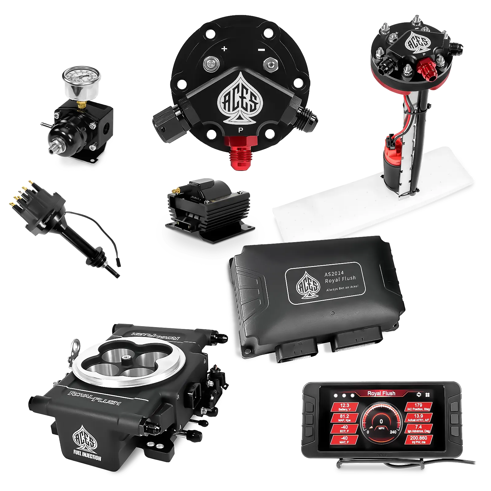 Royal Flush EFI/CDI Master Kits (Black)