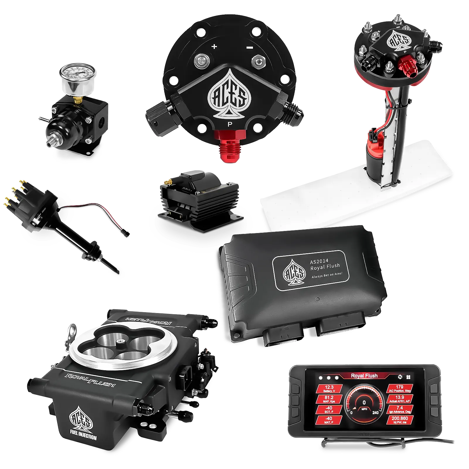 Royal Flush EFI/CDI Master Kits (Black)