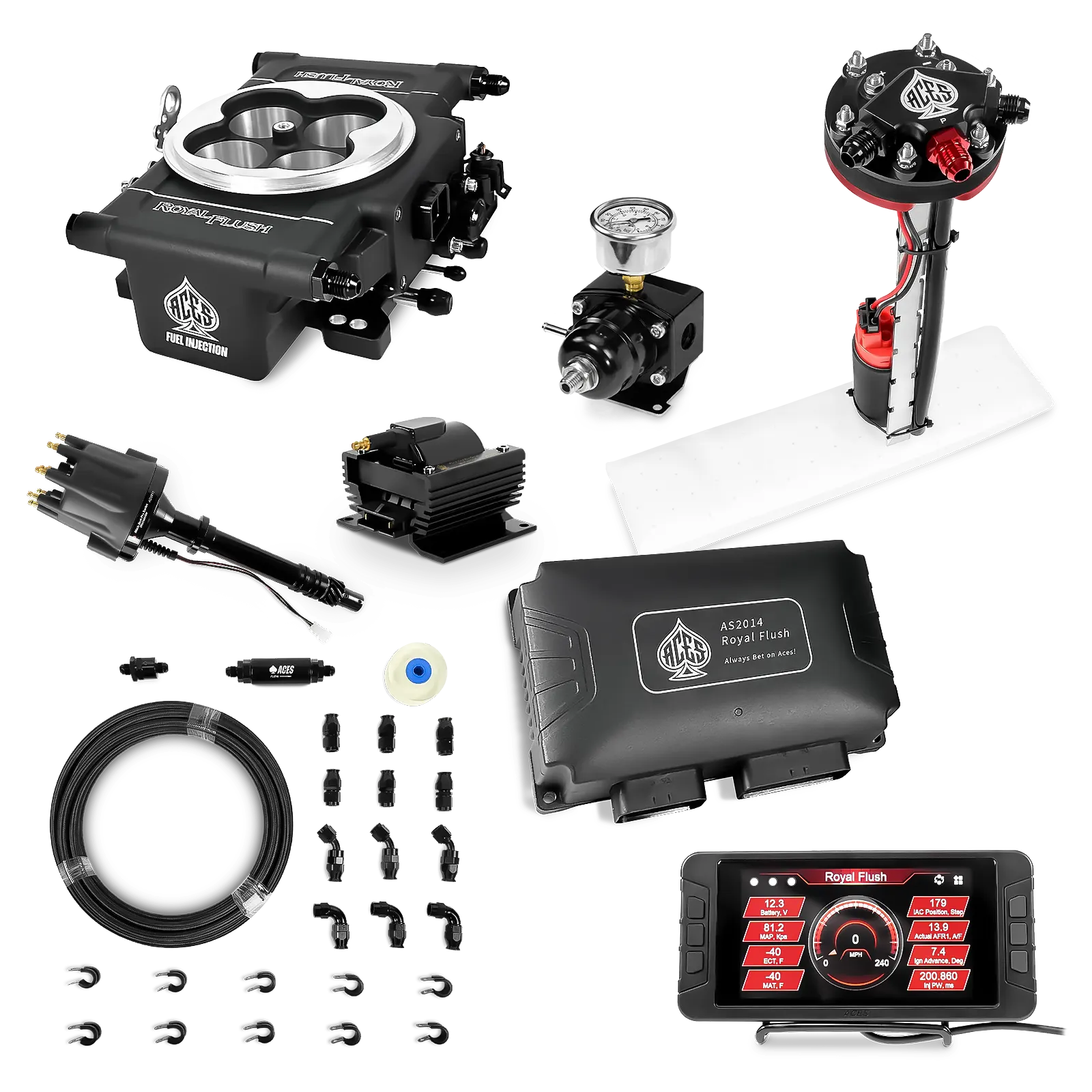 Royal Flush EFI/CDI Master Kits (Black)