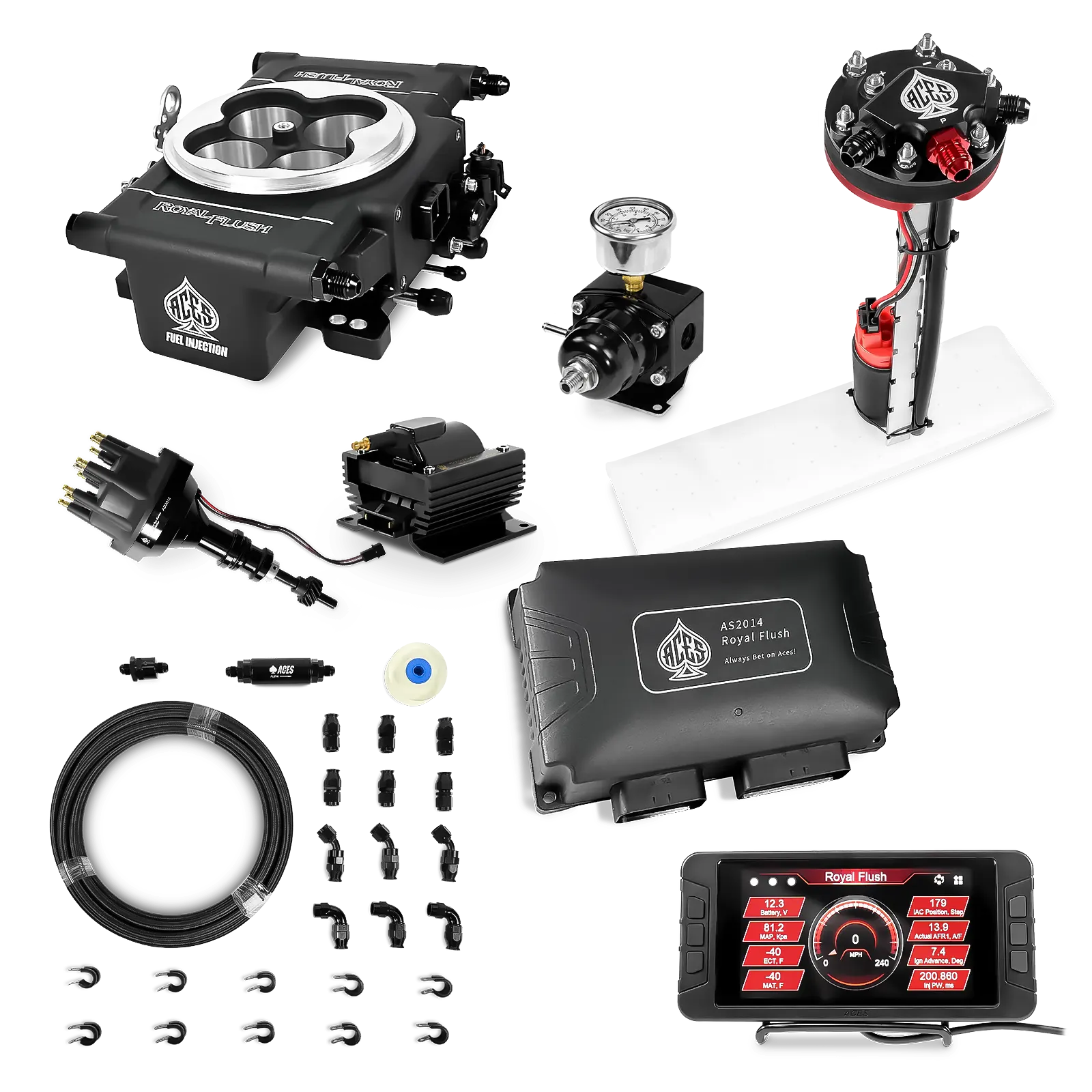 Royal Flush EFI/CDI Master Kits (Black)