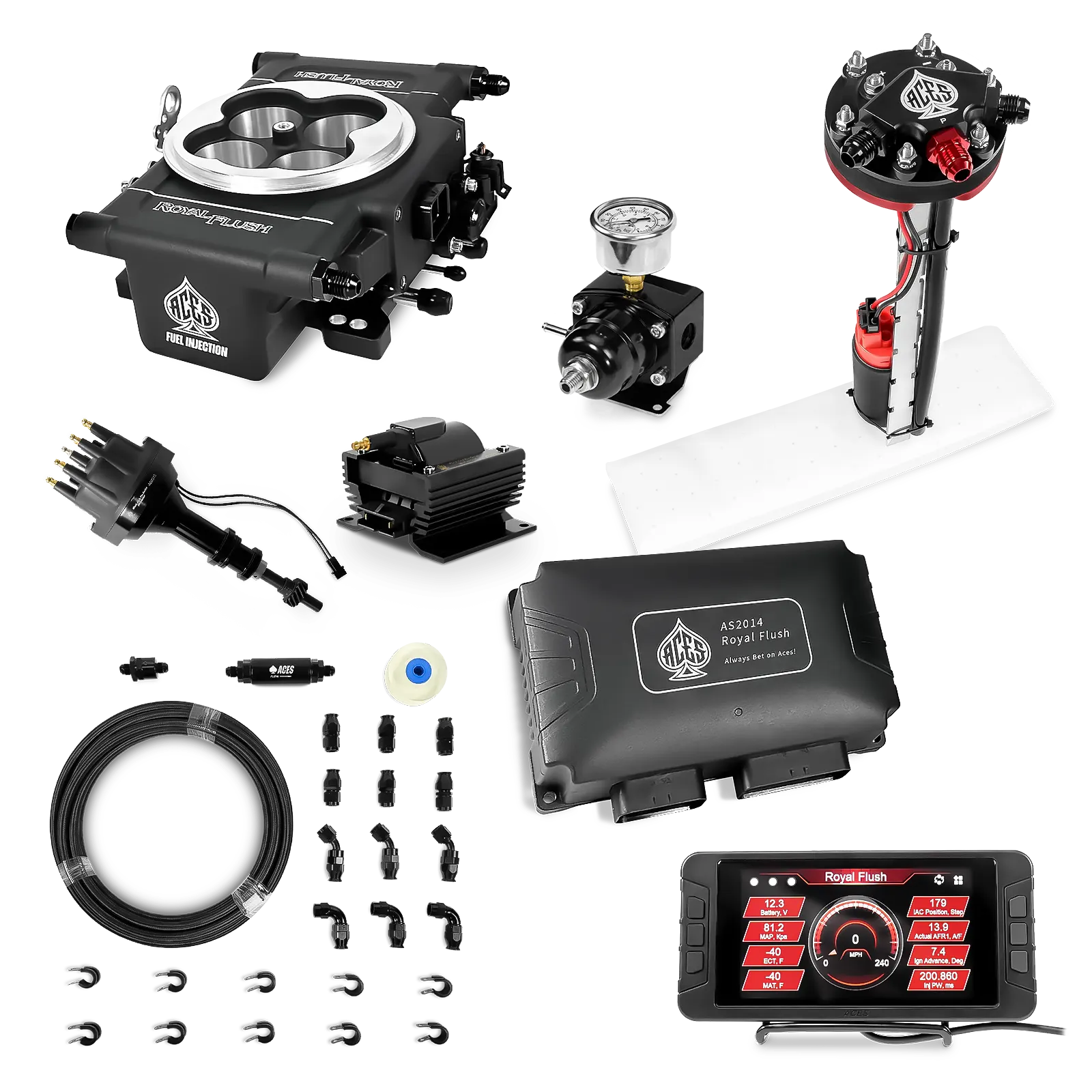 Royal Flush EFI/CDI Master Kits (Black)