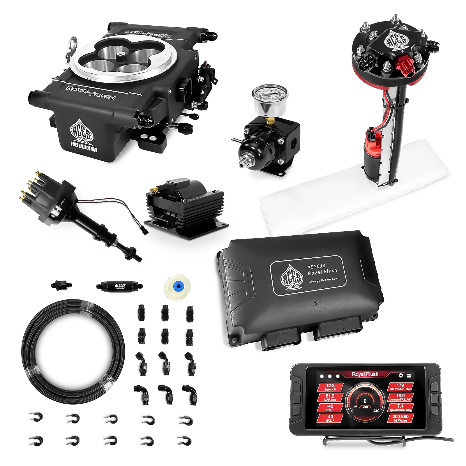 Royal Flush EFI/CDI Master Kits (Black)