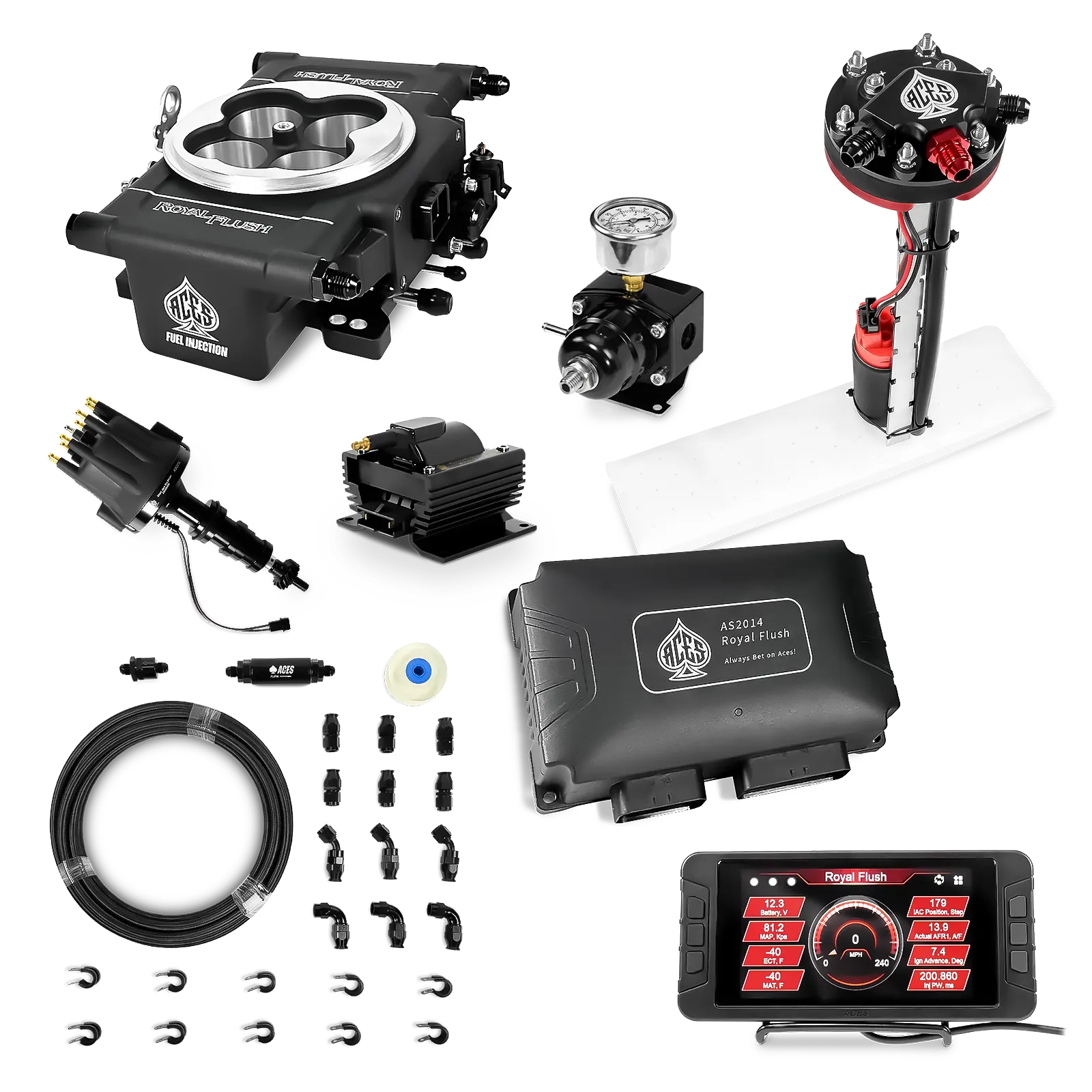 Royal Flush EFI/CDI Master Kits (Black)