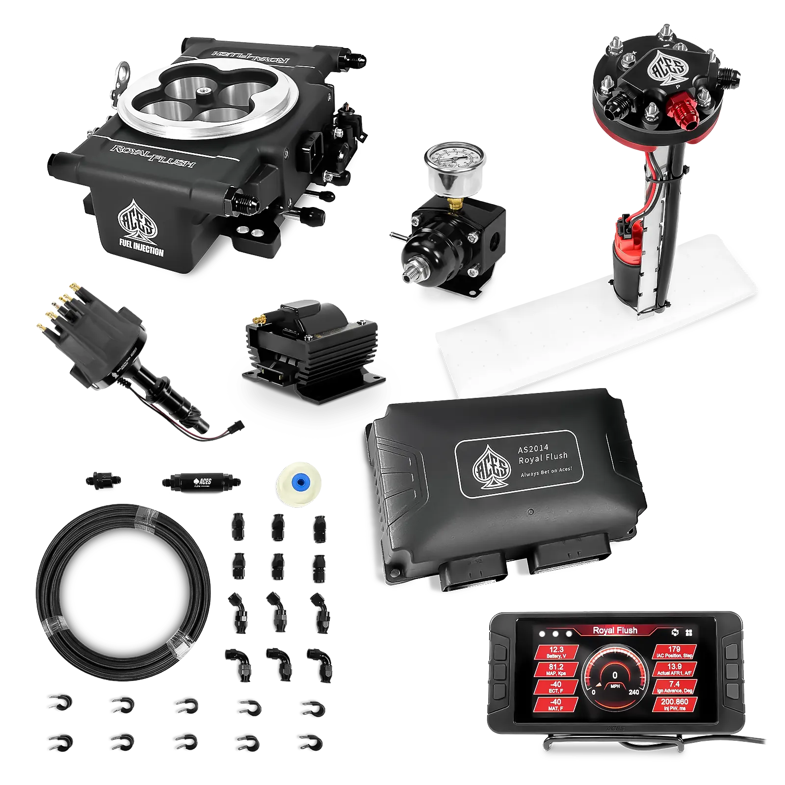 Royal Flush EFI/CDI Master Kits (Black)