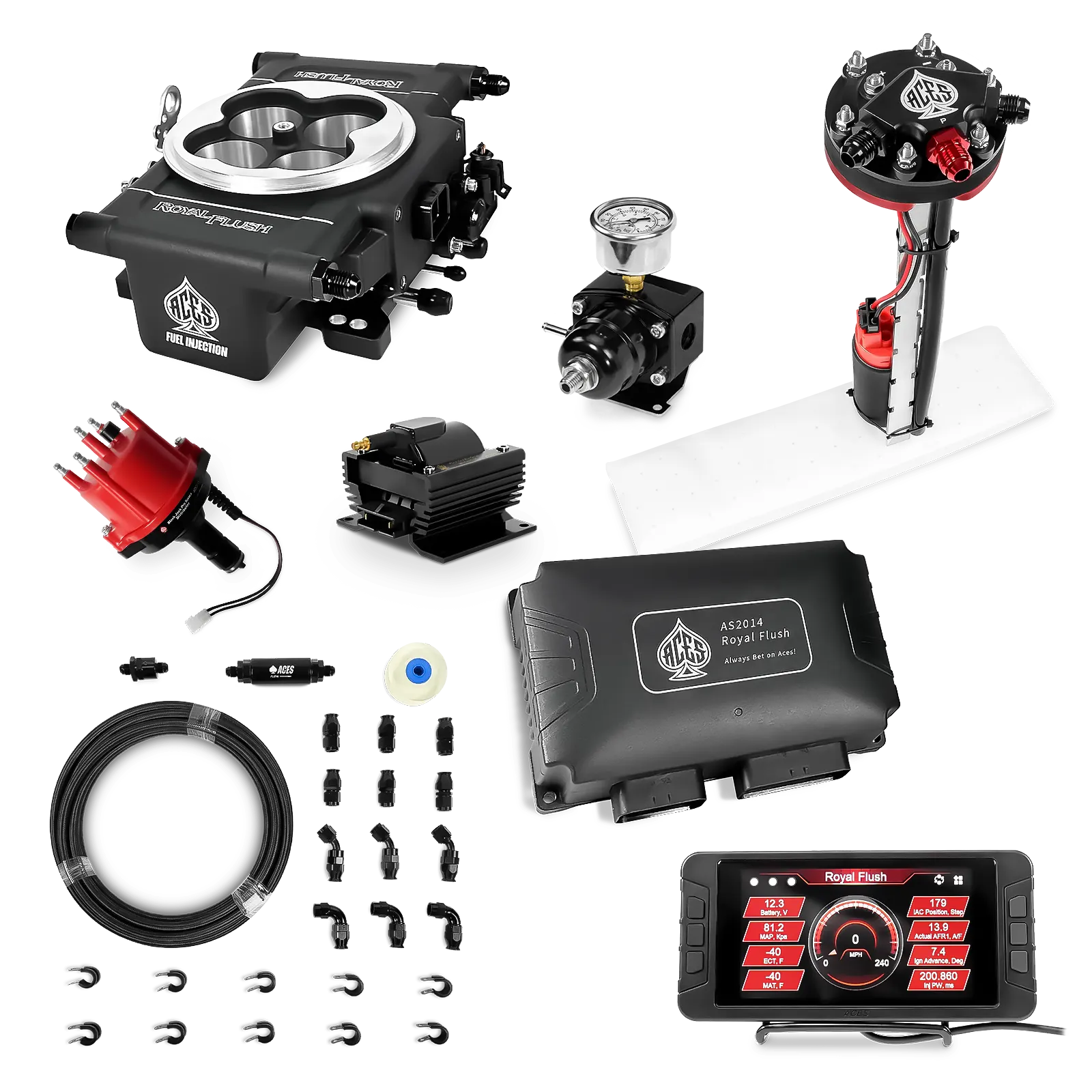 Royal Flush EFI/CDI Master Kits (Black)