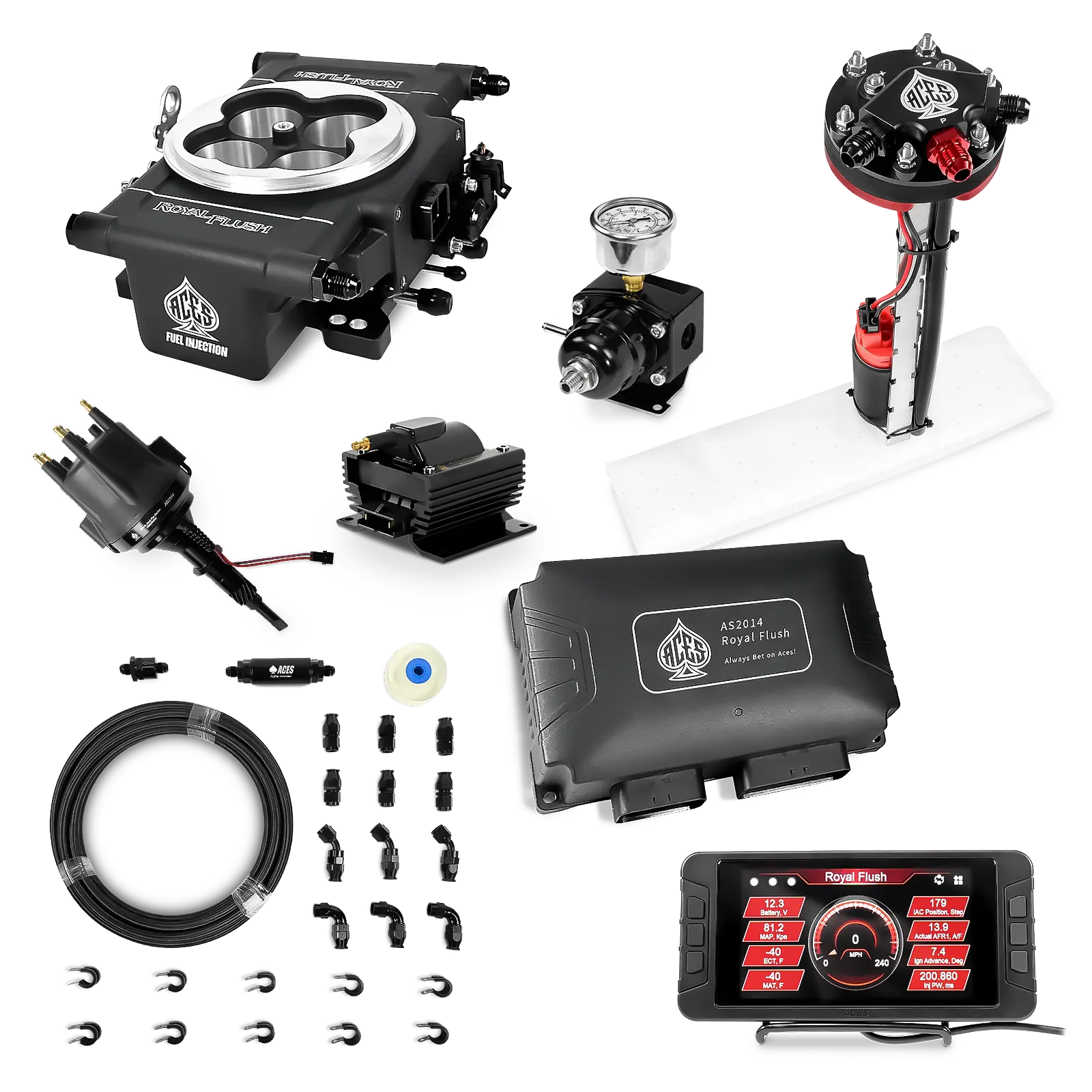 Royal Flush EFI/CDI Master Kits (Black)