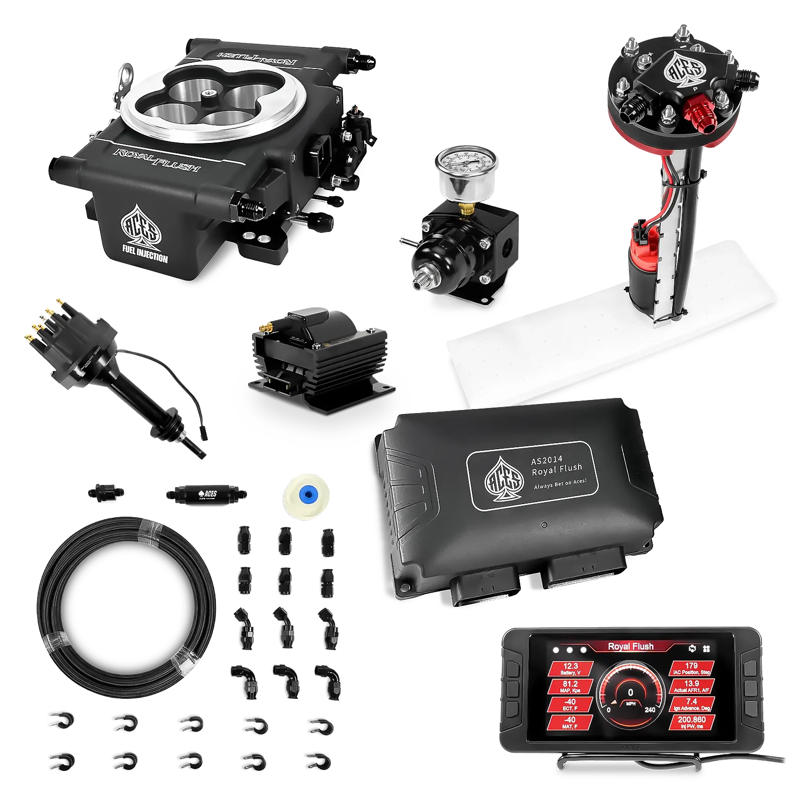 Royal Flush EFI/CDI Master Kits (Black)