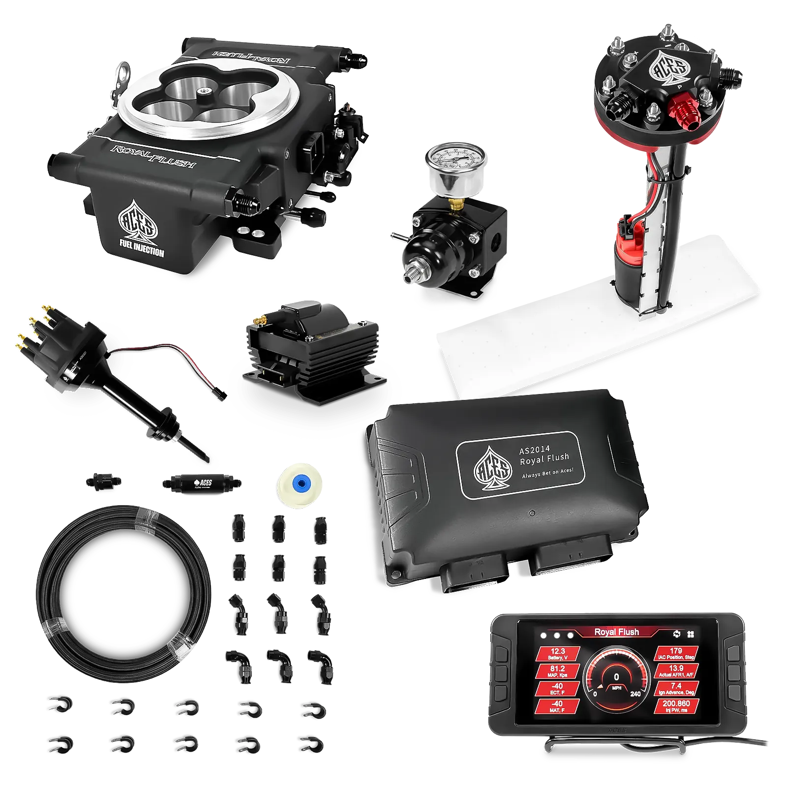 Royal Flush EFI/CDI Master Kits (Black)