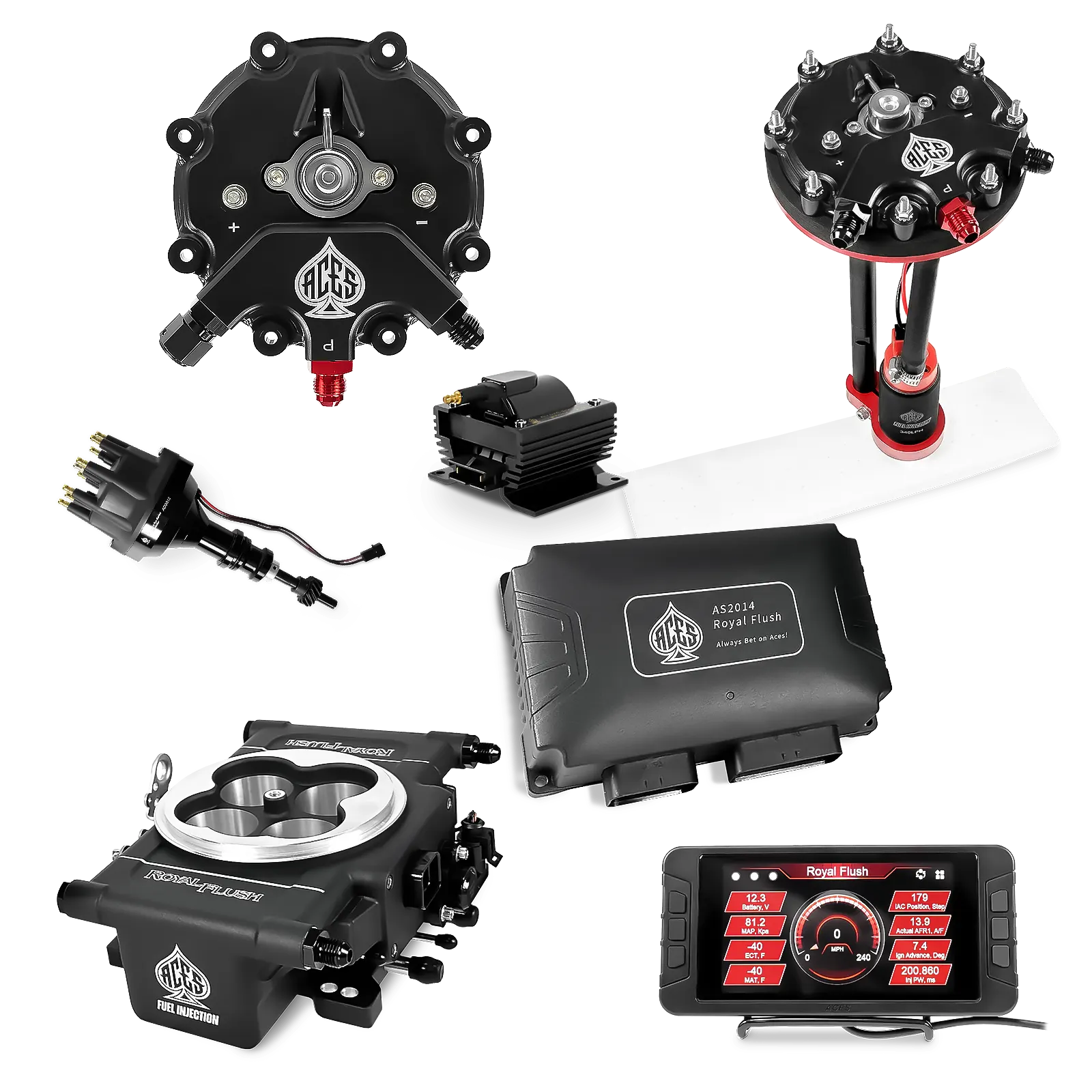 Royal Flush EFI/CDI Master Kits (Black)