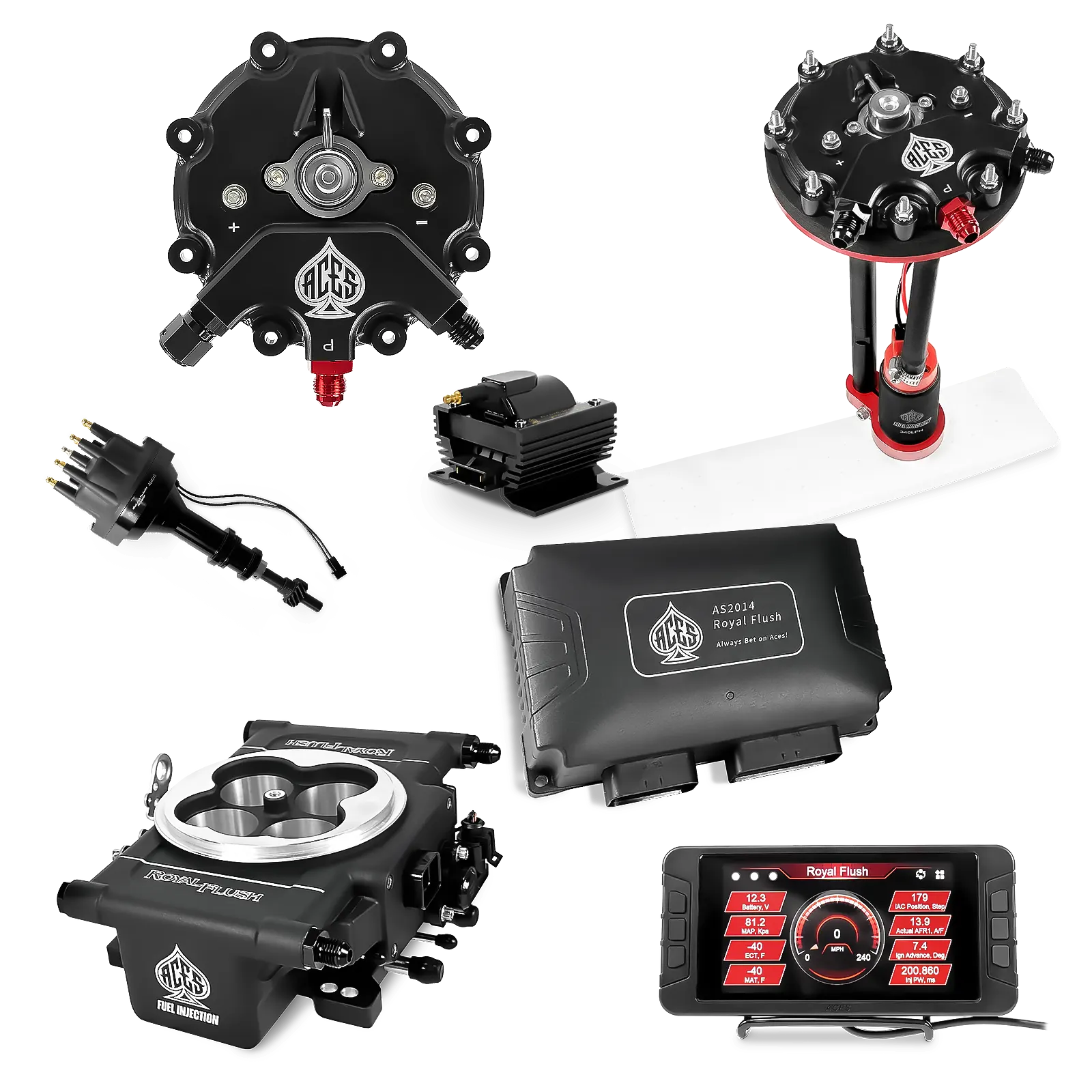 Royal Flush EFI/CDI Master Kits (Black)