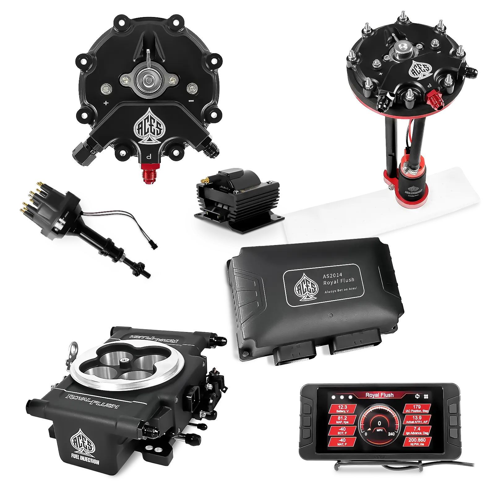 Royal Flush EFI/CDI Master Kits (Black)