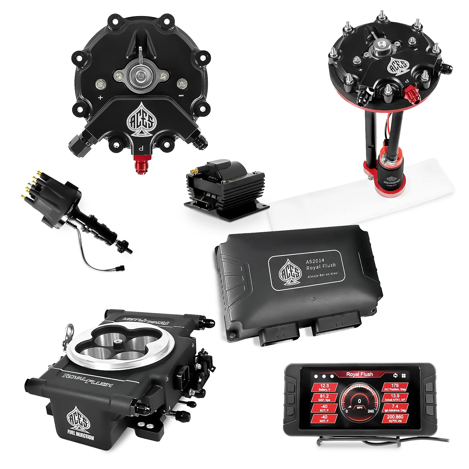 Royal Flush EFI/CDI Master Kits (Black)