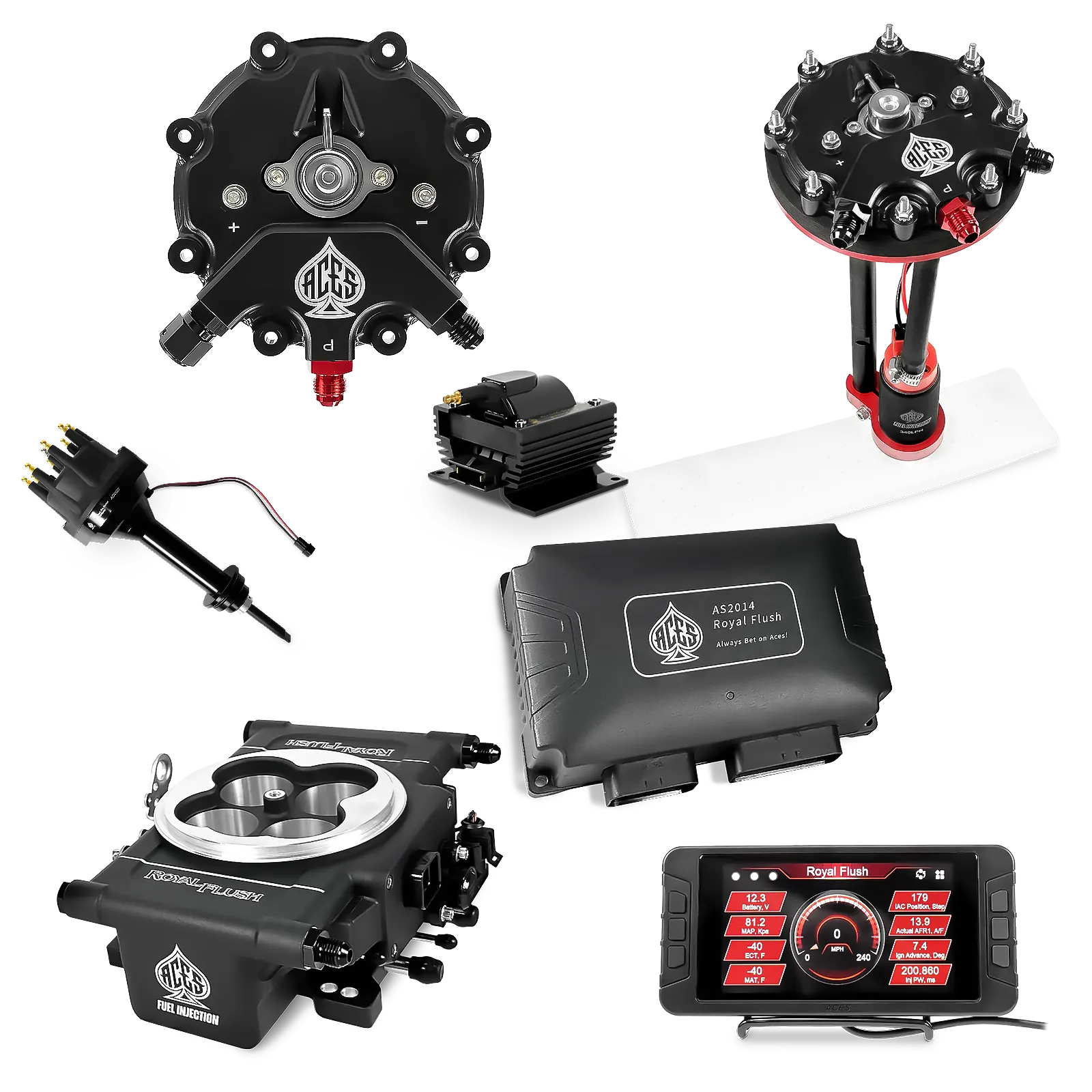 Royal Flush EFI/CDI Master Kits (Black)