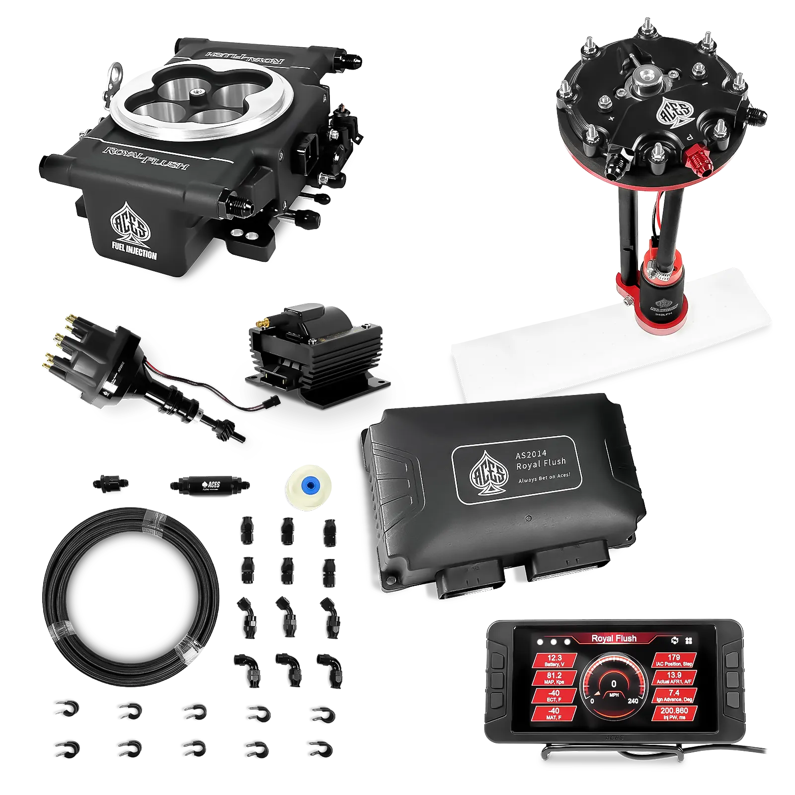 Royal Flush EFI/CDI Master Kits (Black)