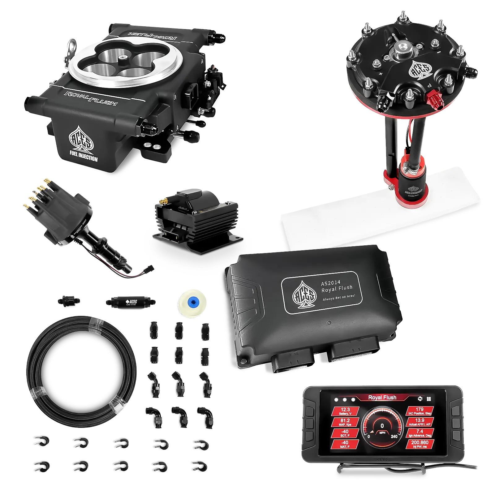 Royal Flush EFI/CDI Master Kits (Black)