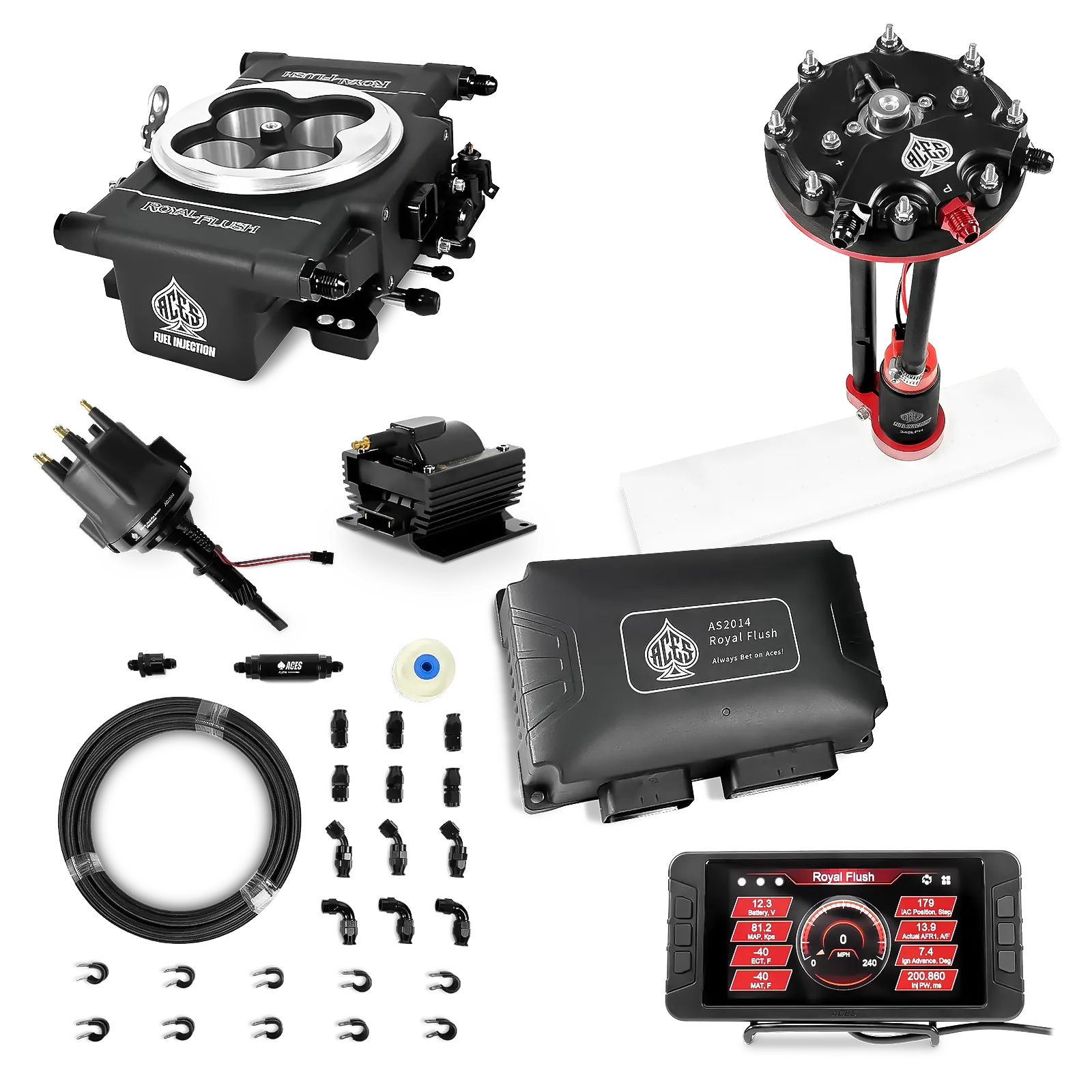 Royal Flush EFI/CDI Master Kits (Black)