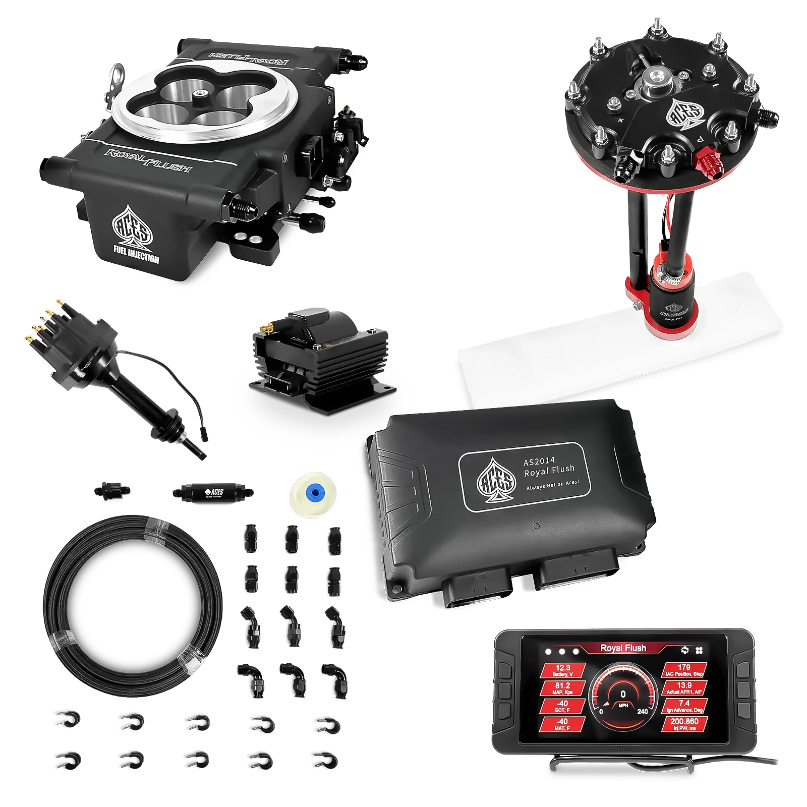 Royal Flush EFI/CDI Master Kits (Black)