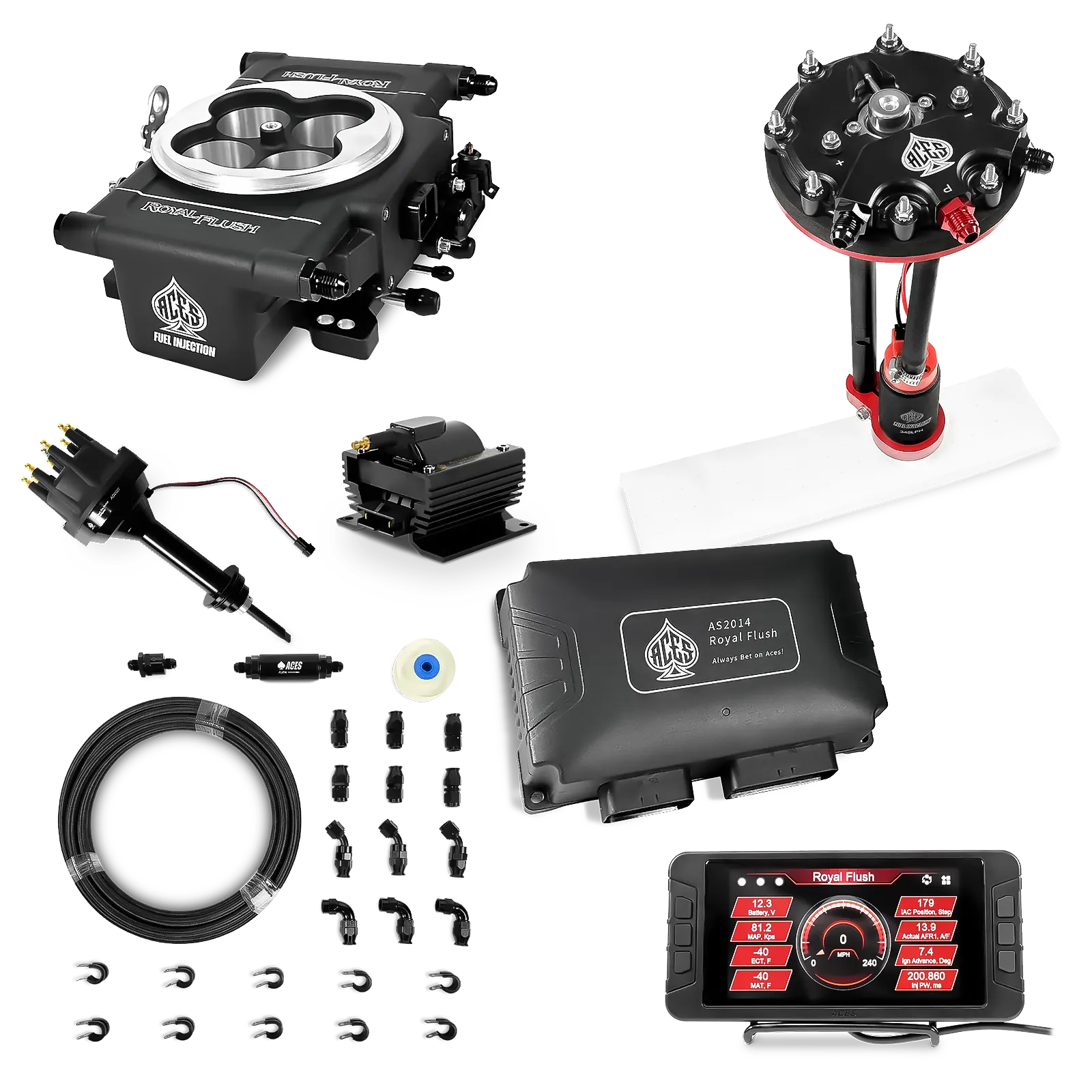 Royal Flush EFI/CDI Master Kits (Black)